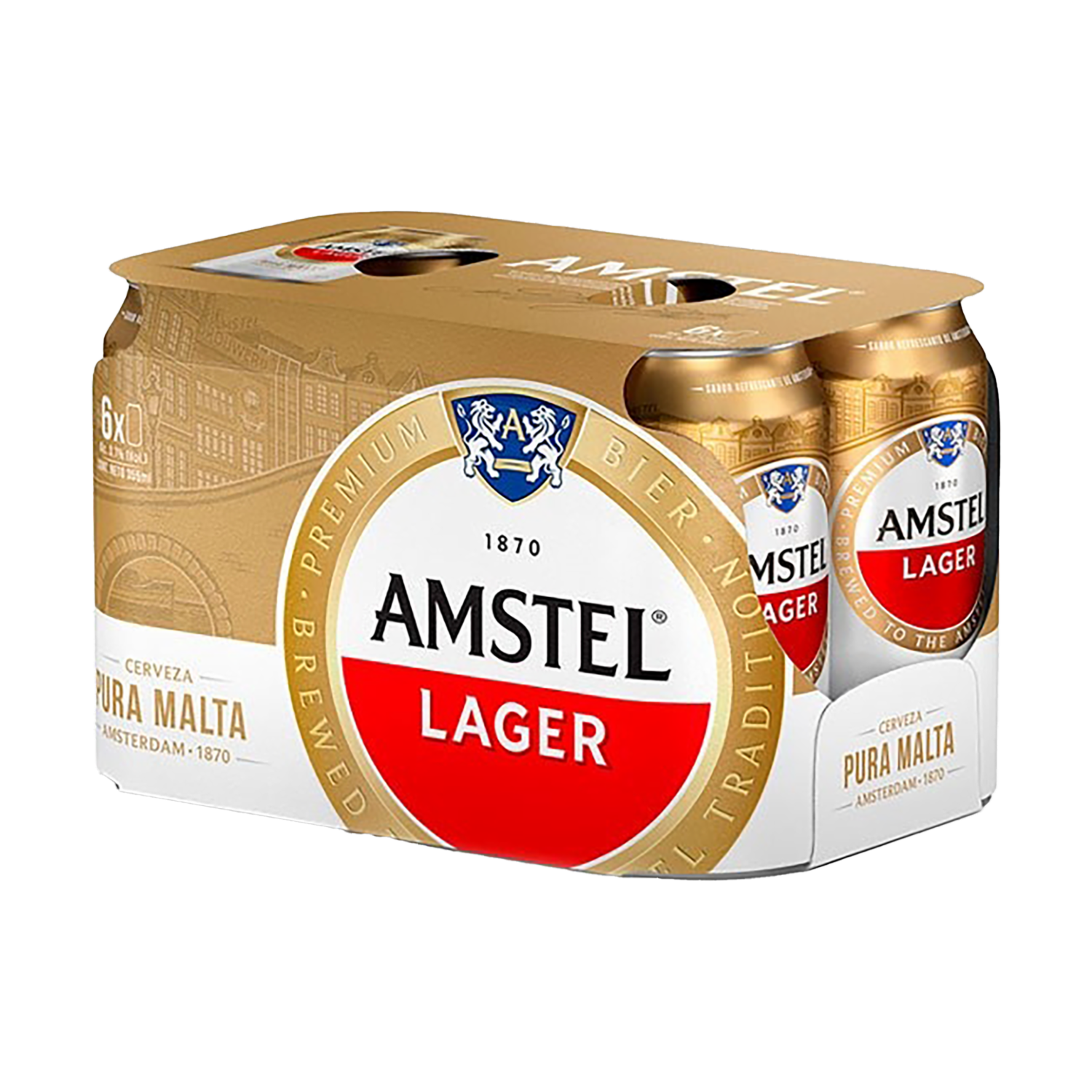 Cerveza En Lata AMSTEL 6 X 269 Ml