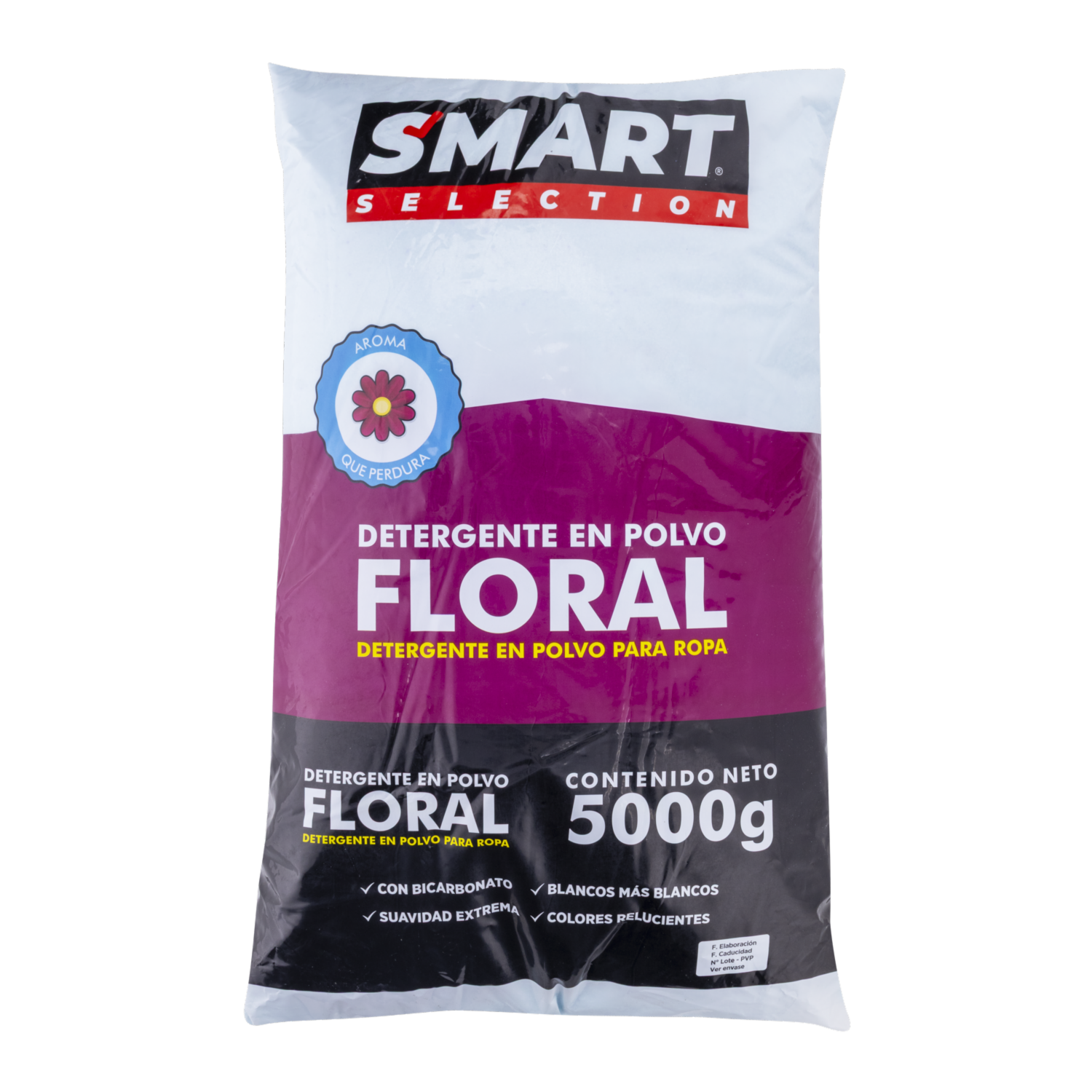 Detergente En Polvo Fragancia Floral SMART SELECTION 5000