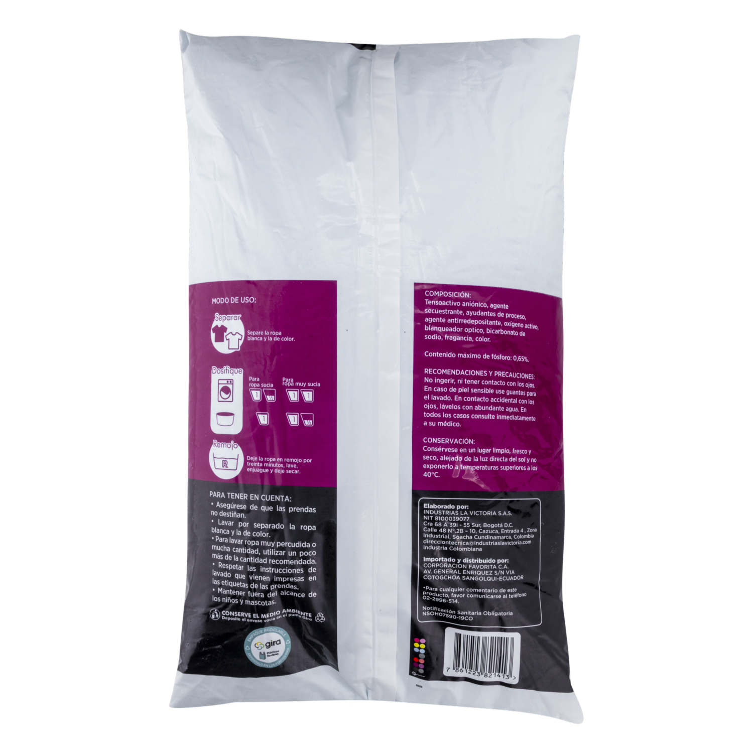 Detergente En Polvo Fragancia Floral SMART SELECTION 5000