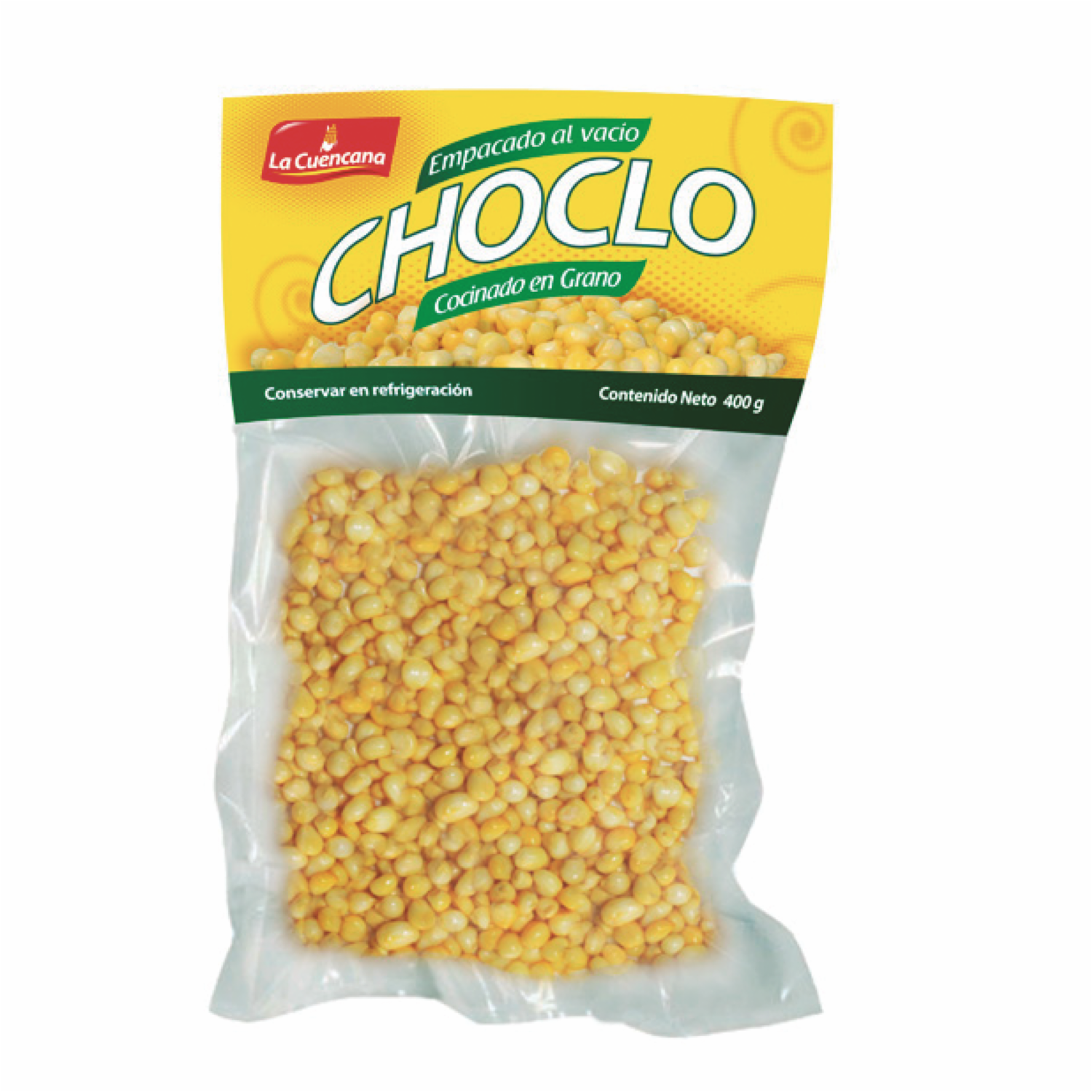 Choclo Cocinado En Grano LA CUENCANA 400 G