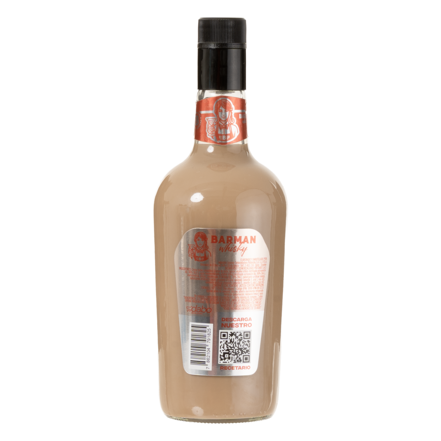 Crema Licor De Whisky BARMAN 750 Ml