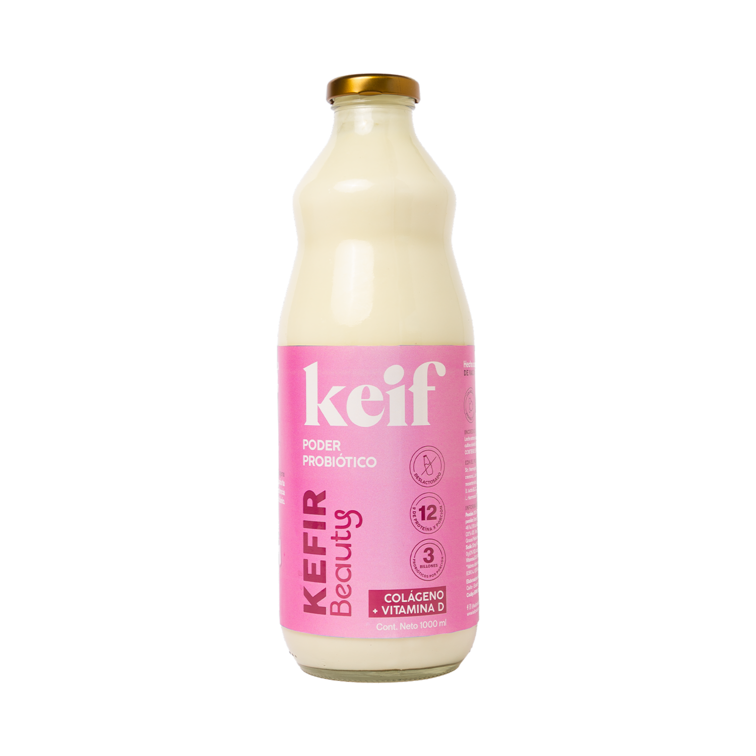 Kéfir Colágeno Y Vitamina D3 KEIF 1000 Ml