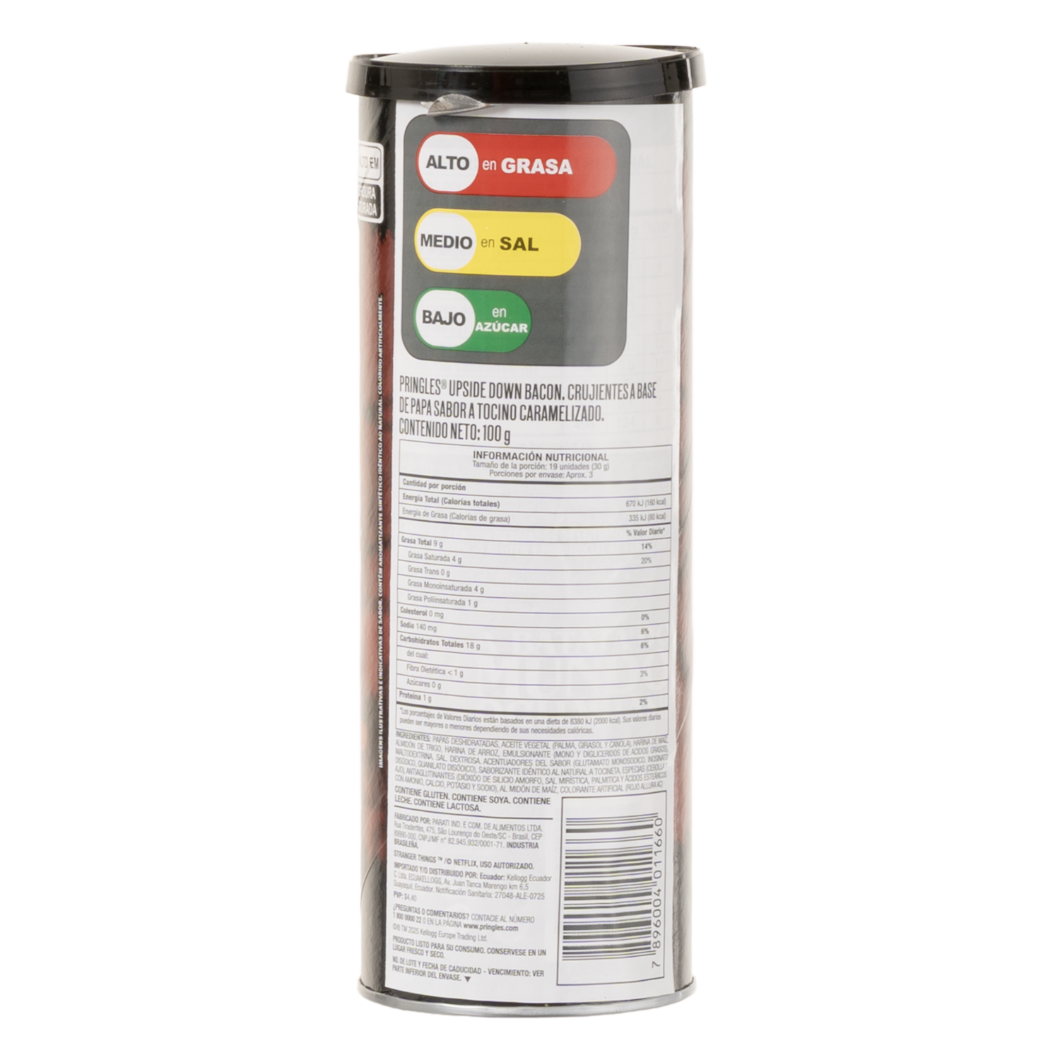 Papas Fritas Stranger Things Bacon PRINGLES 100 G