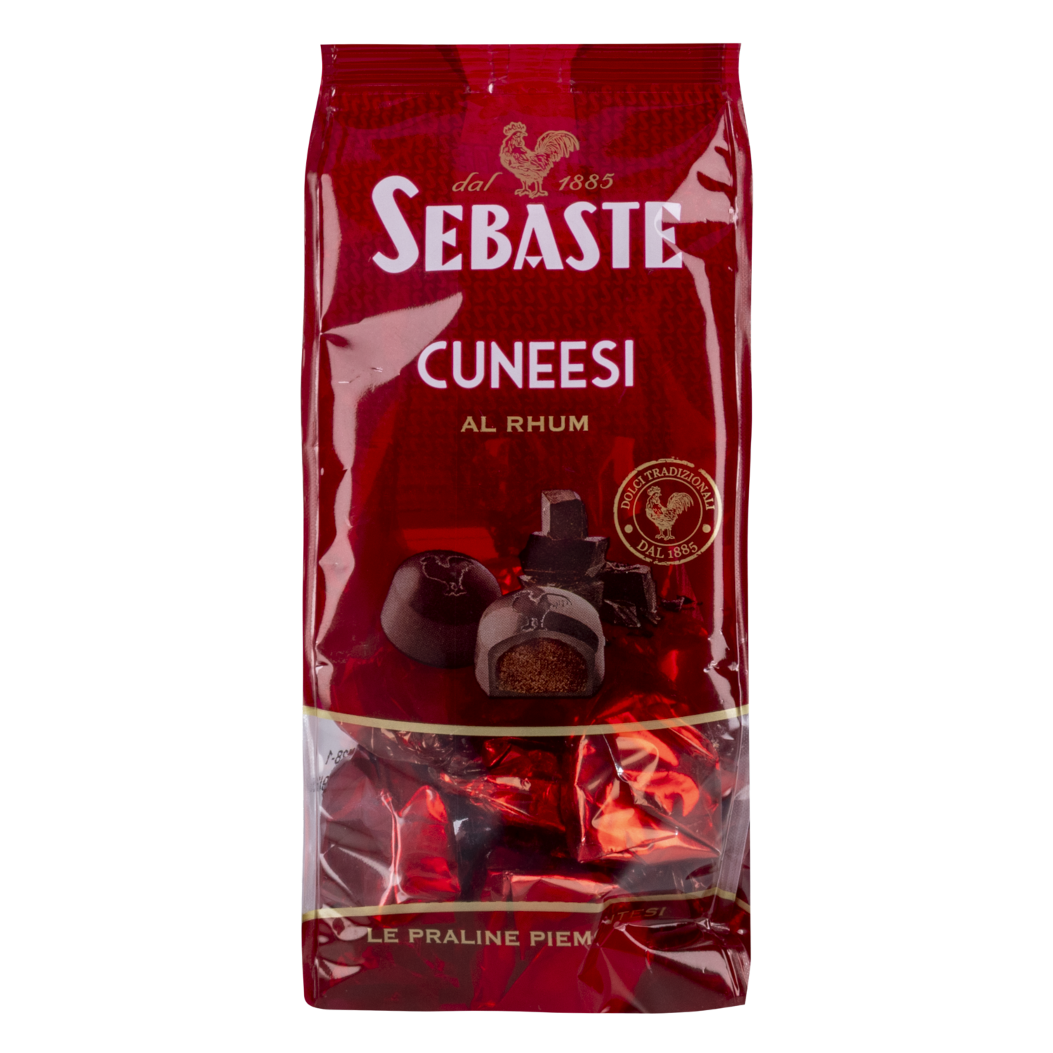 Bombones De Chocolate Negro Con Ron SEBASTE 180 G