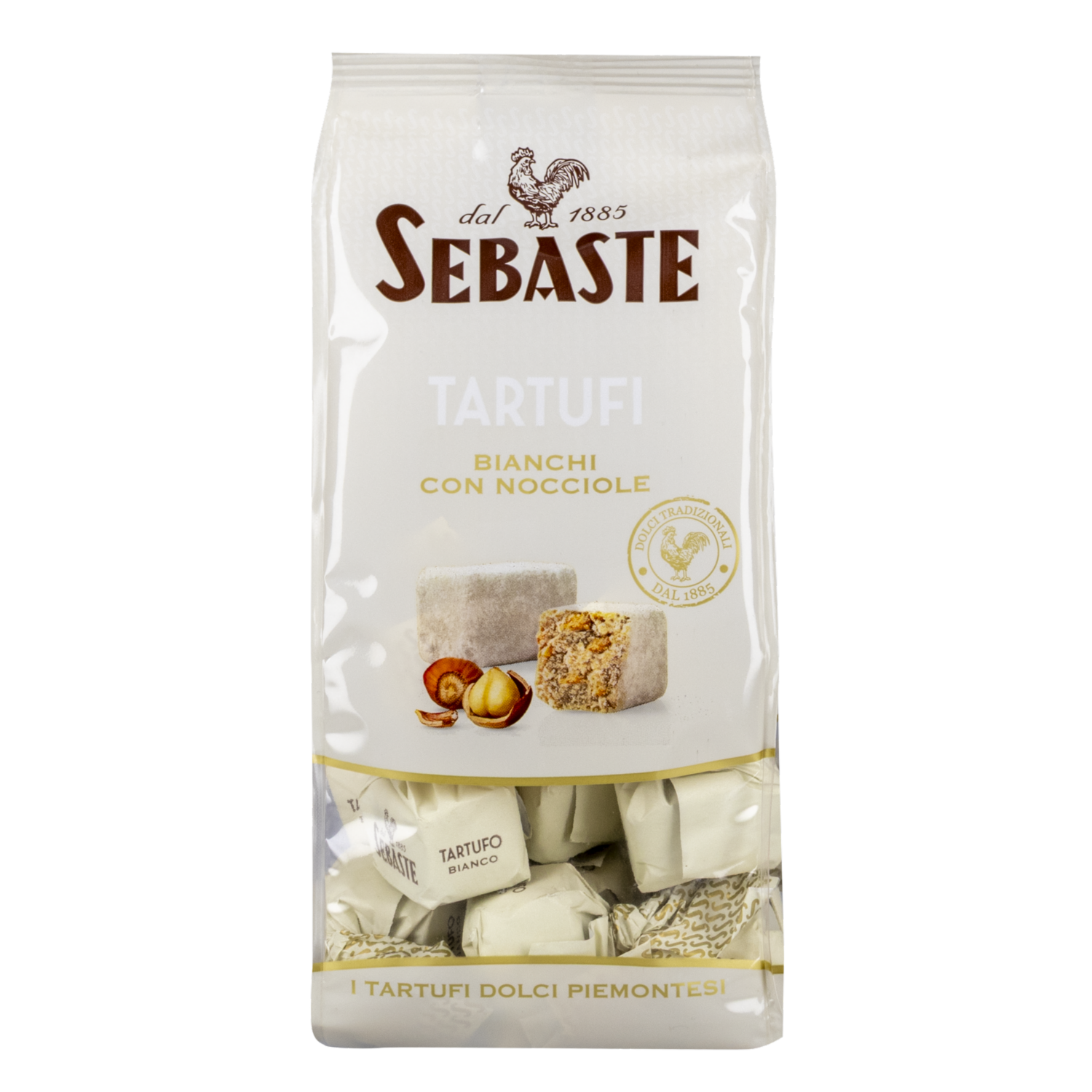 Bombones De Chocolate Blanco Con Avellana SEBASTE 180 G