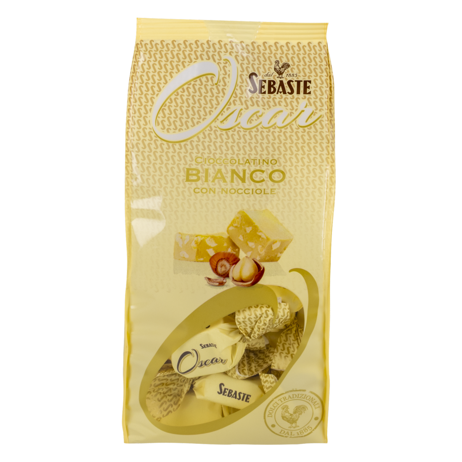 Bombones De Chocolate Blanco Con Avellana SEBASTE 150 G