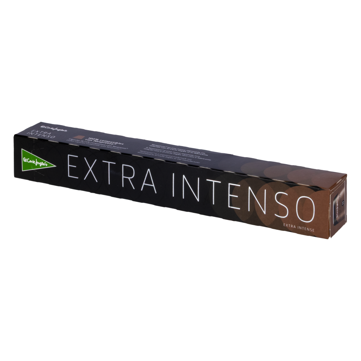 Café En Cápsulas Extra intenso EL CORTE INGLÉS 1 Sleeve 10 Cápsulas