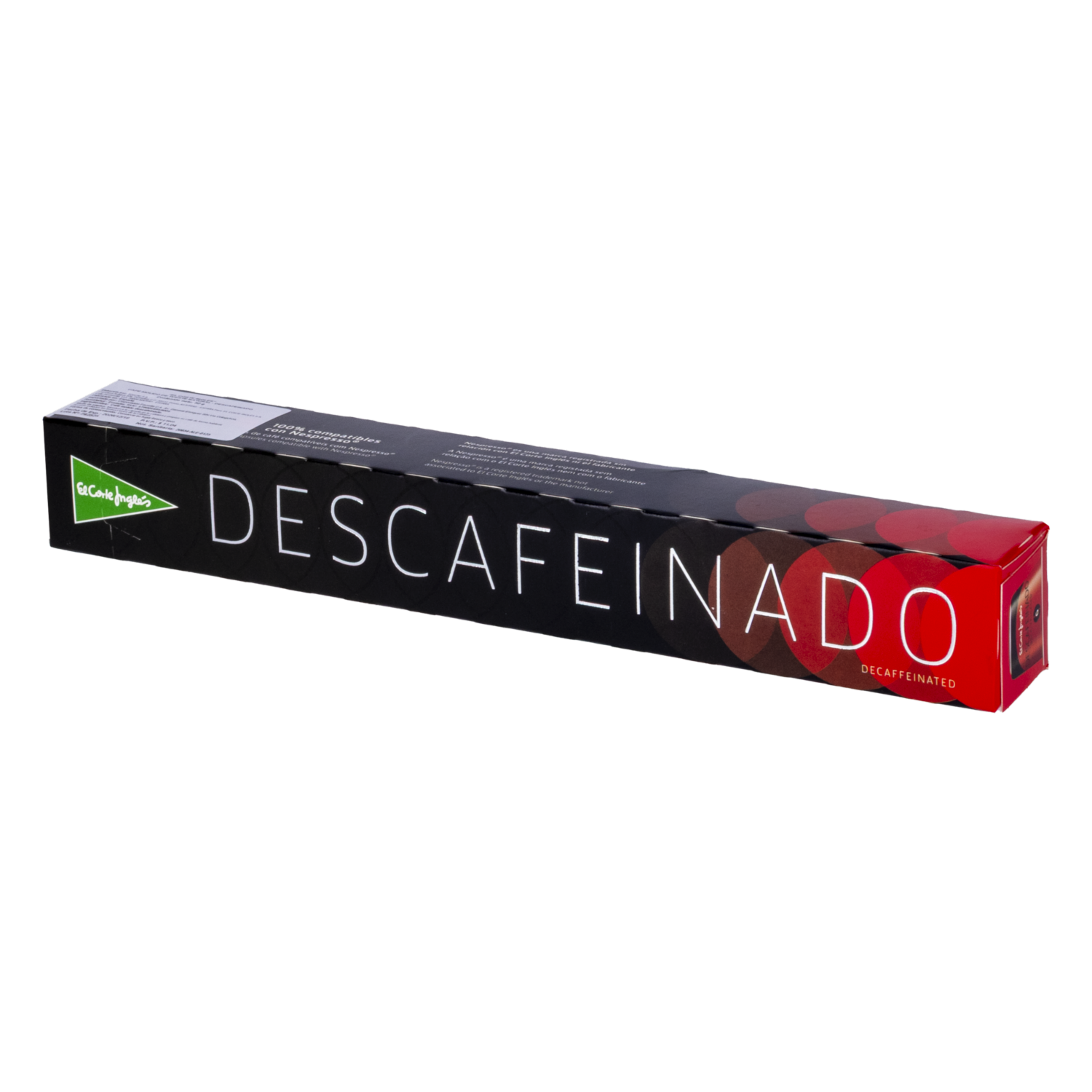 Café En Cápsulas Descafeinado EL CORTE INGLÉS 1 Sleeve 10 Cápsulas