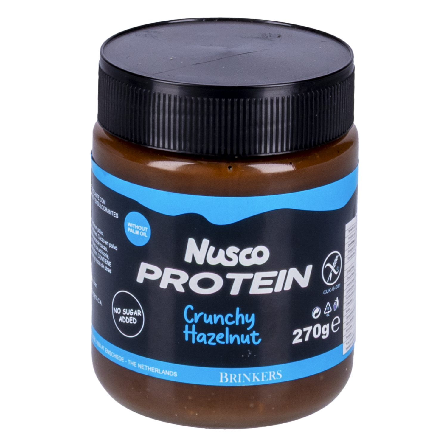 Crema De Cacao Y Avellana Con Proteína NUSCO 270 G