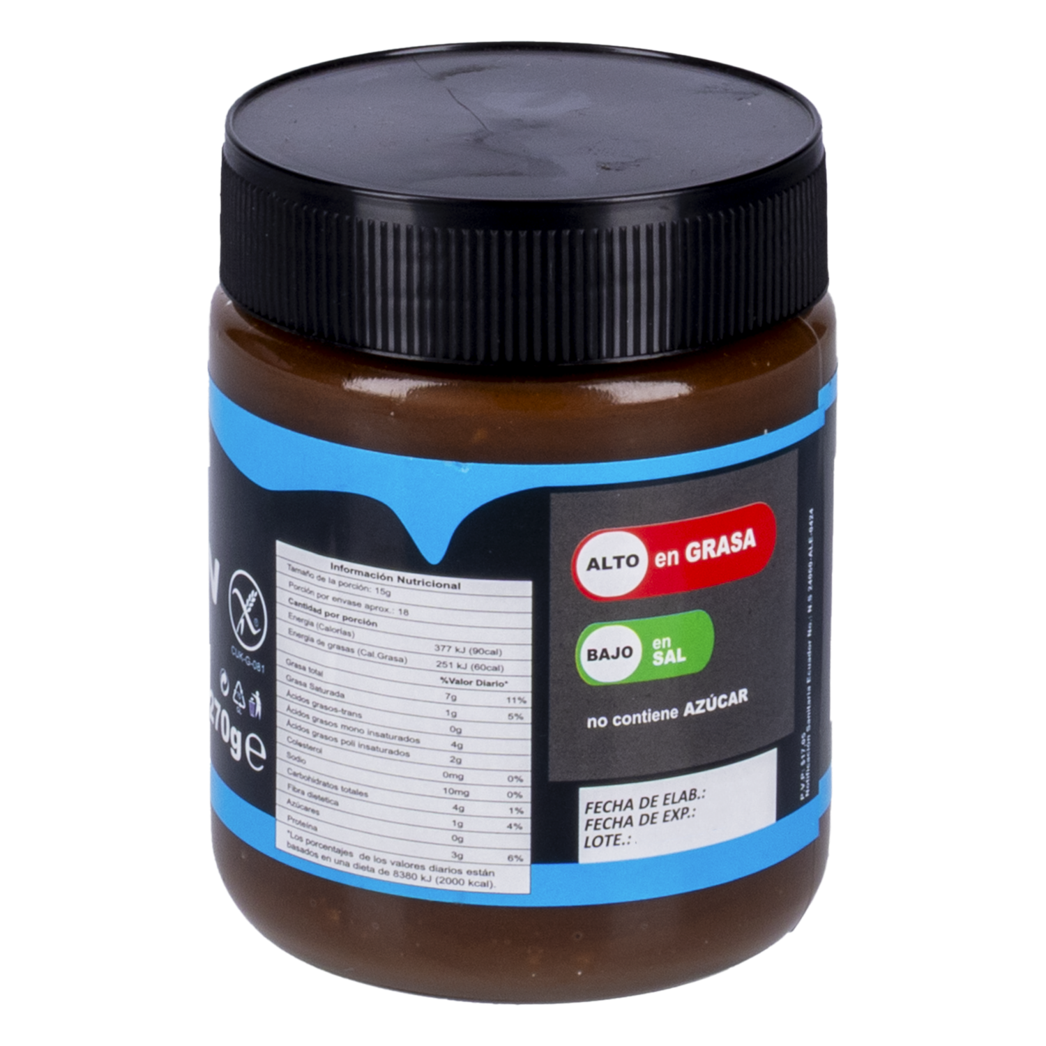 Crema De Cacao Y Avellana Con Proteína NUSCO 270 G