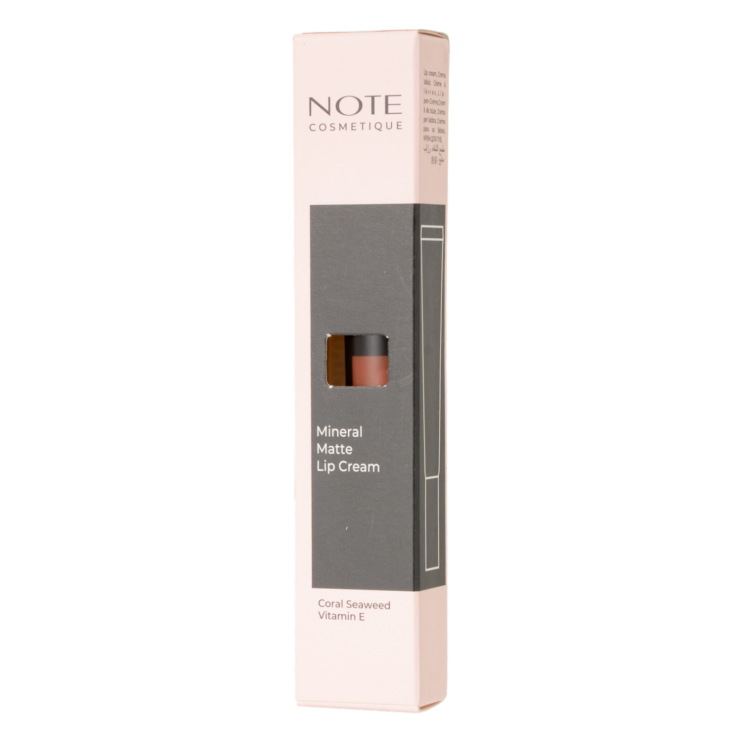 Labial Líquido En Crema Mineral Mate Tono 02 NOTE