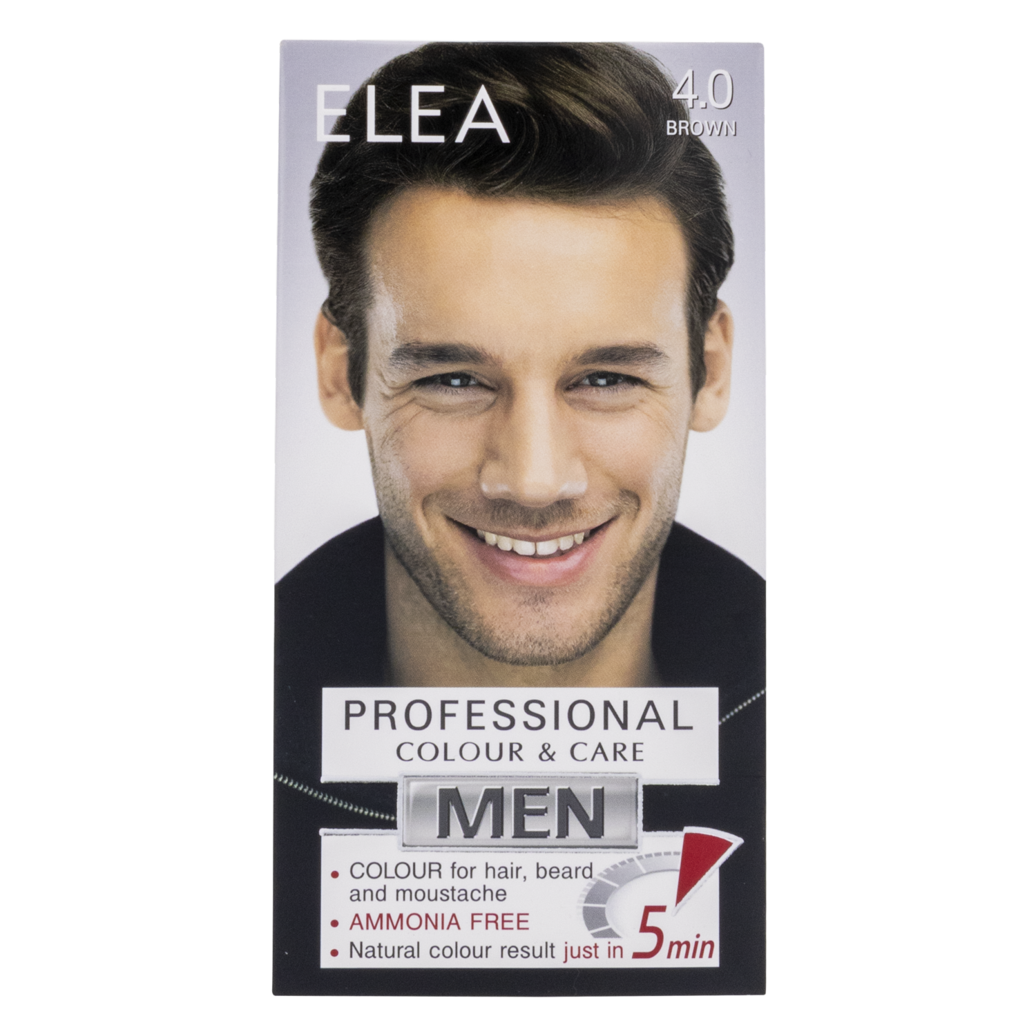 Tinte De Cabello Y Barba Marrón ELEA 100 Ml