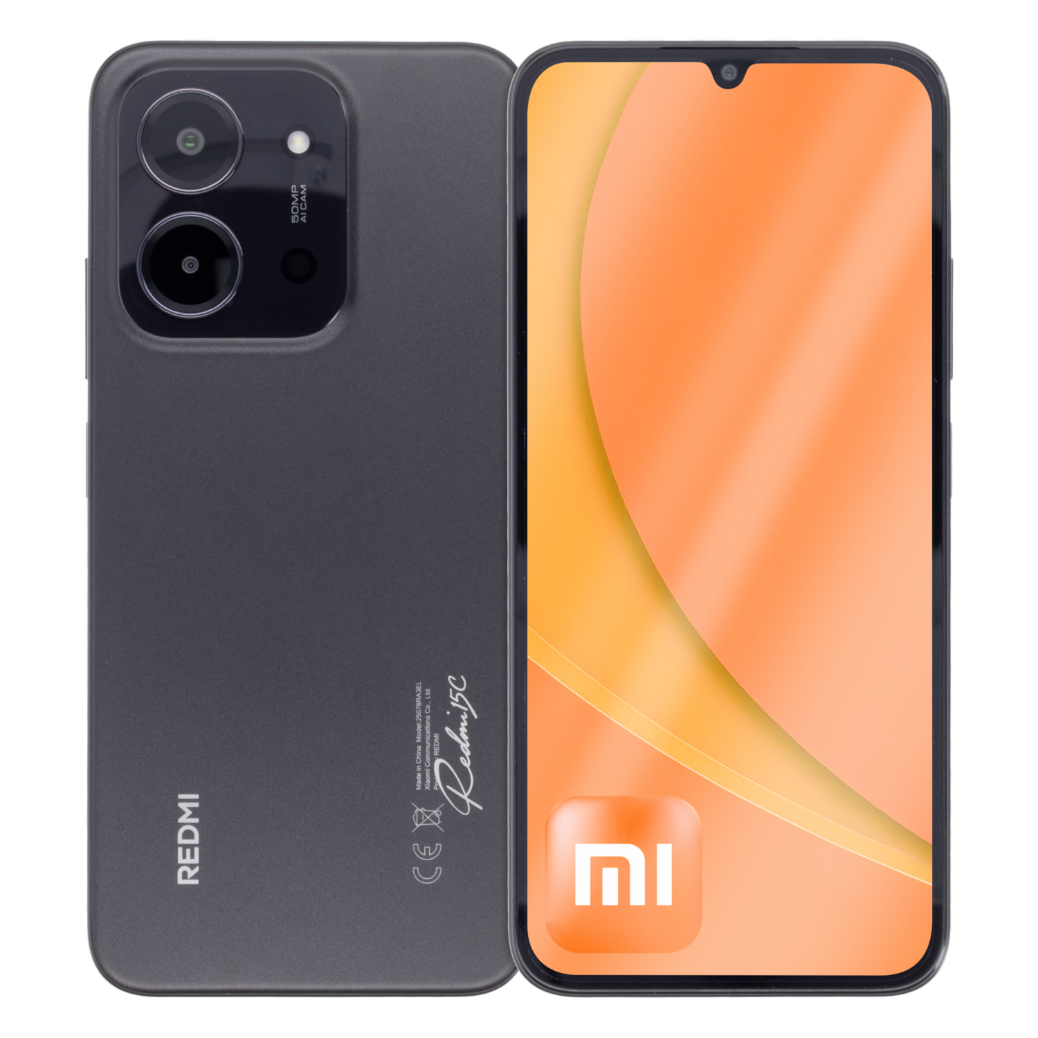 Teléfono Celular Redmi 15C Midnigth Black XIAOMI 8Gb +256 Gb