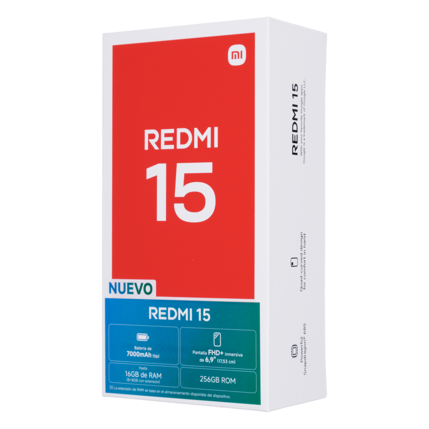 Teléfono Celular Redmi 15C Midnigth Titan Grey XIAOMI 8Gb +256 Gb