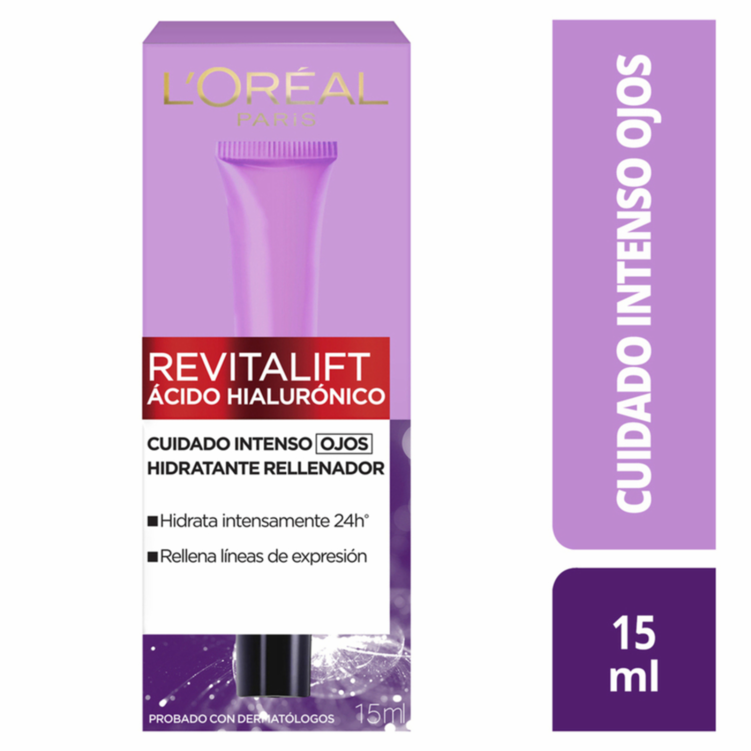 Contorno De Ojos Hidratante Rellenador Con Ácido Hialurónico Revitalift L’ORÉAL 15 Ml