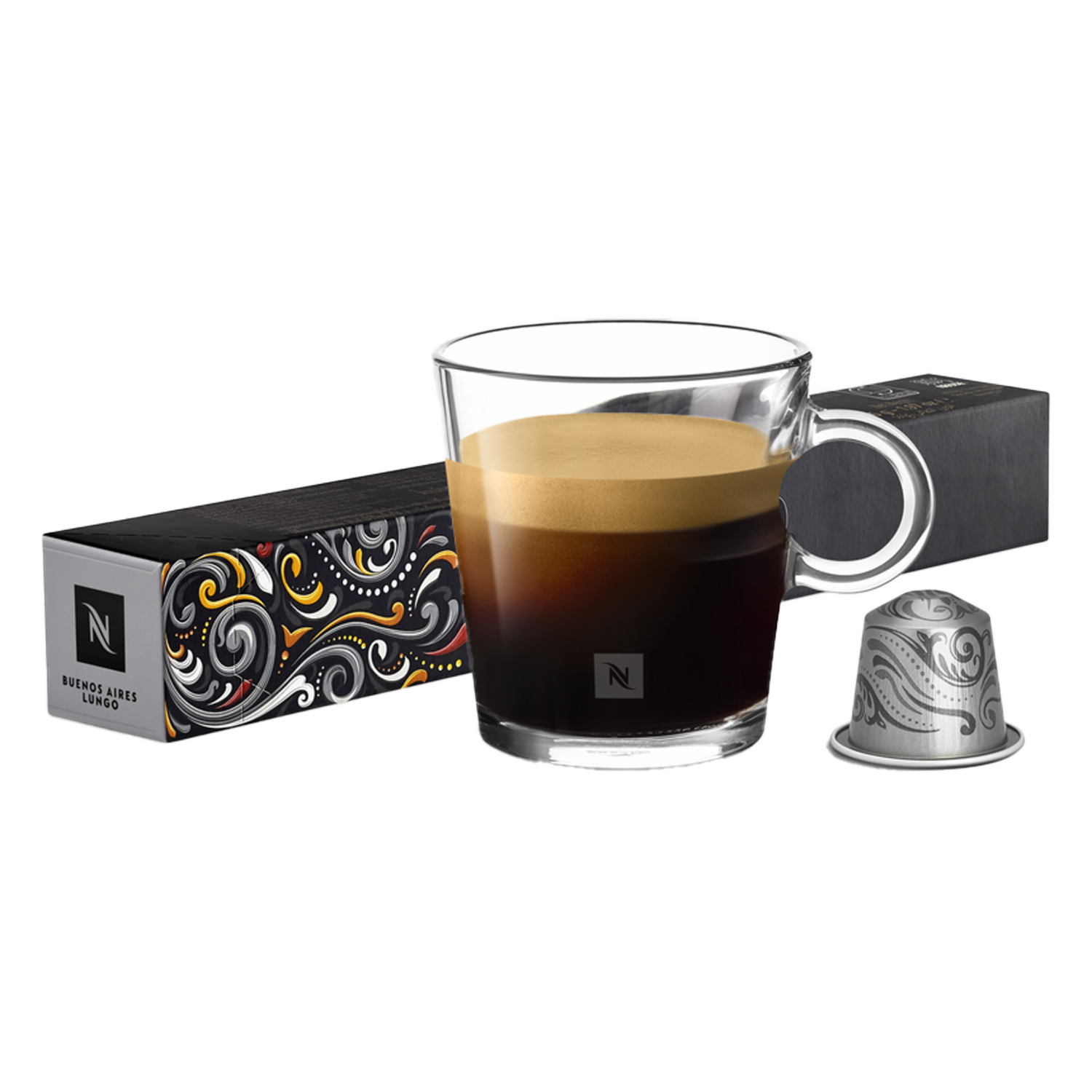 Buenos Aires Lungo Café Con Perfil Dulce Y Notas A Cereal NESPRESSO 1 Sleeve 10 Cápsulas