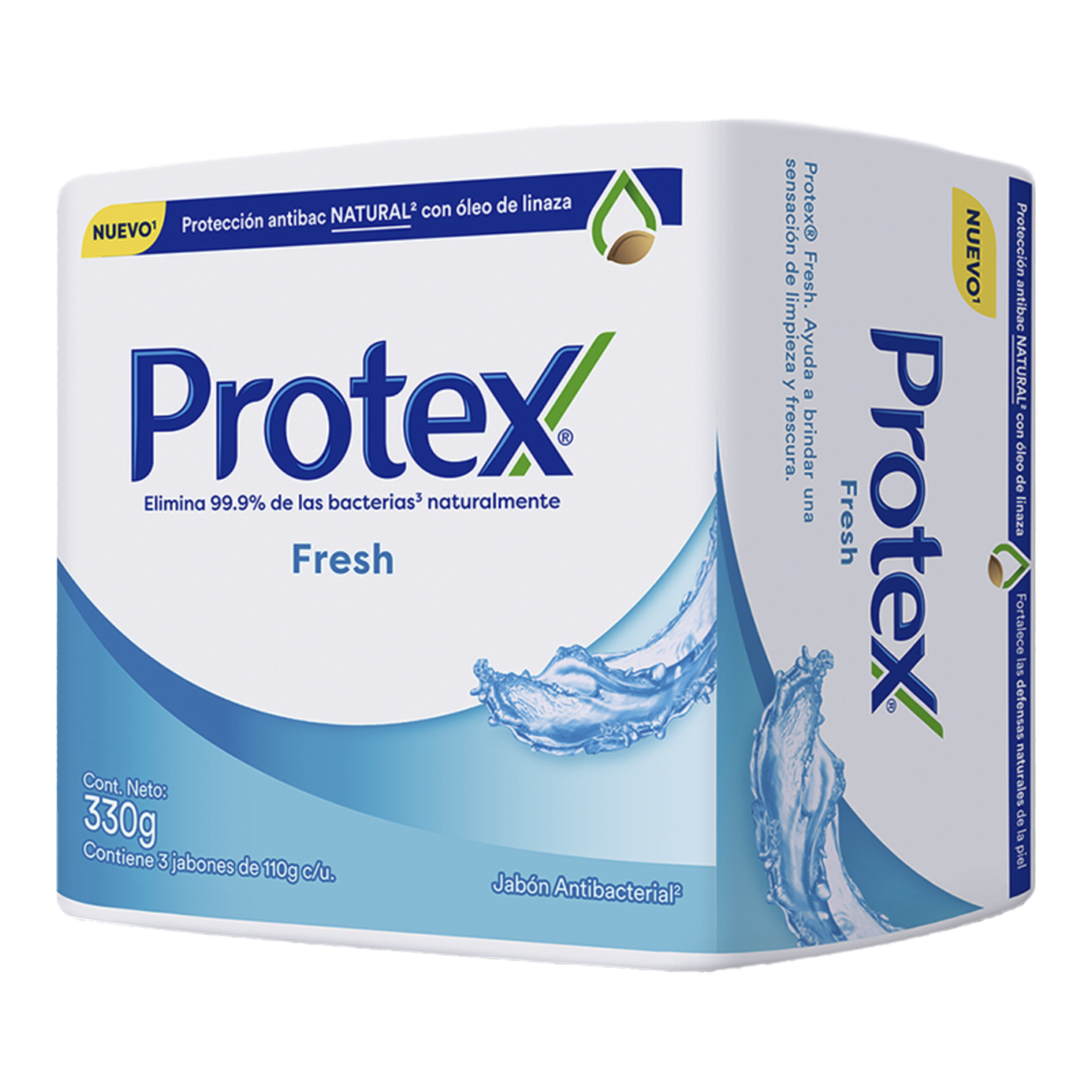 Jabón En Barra Fresh PROTEX 3 X 110 G