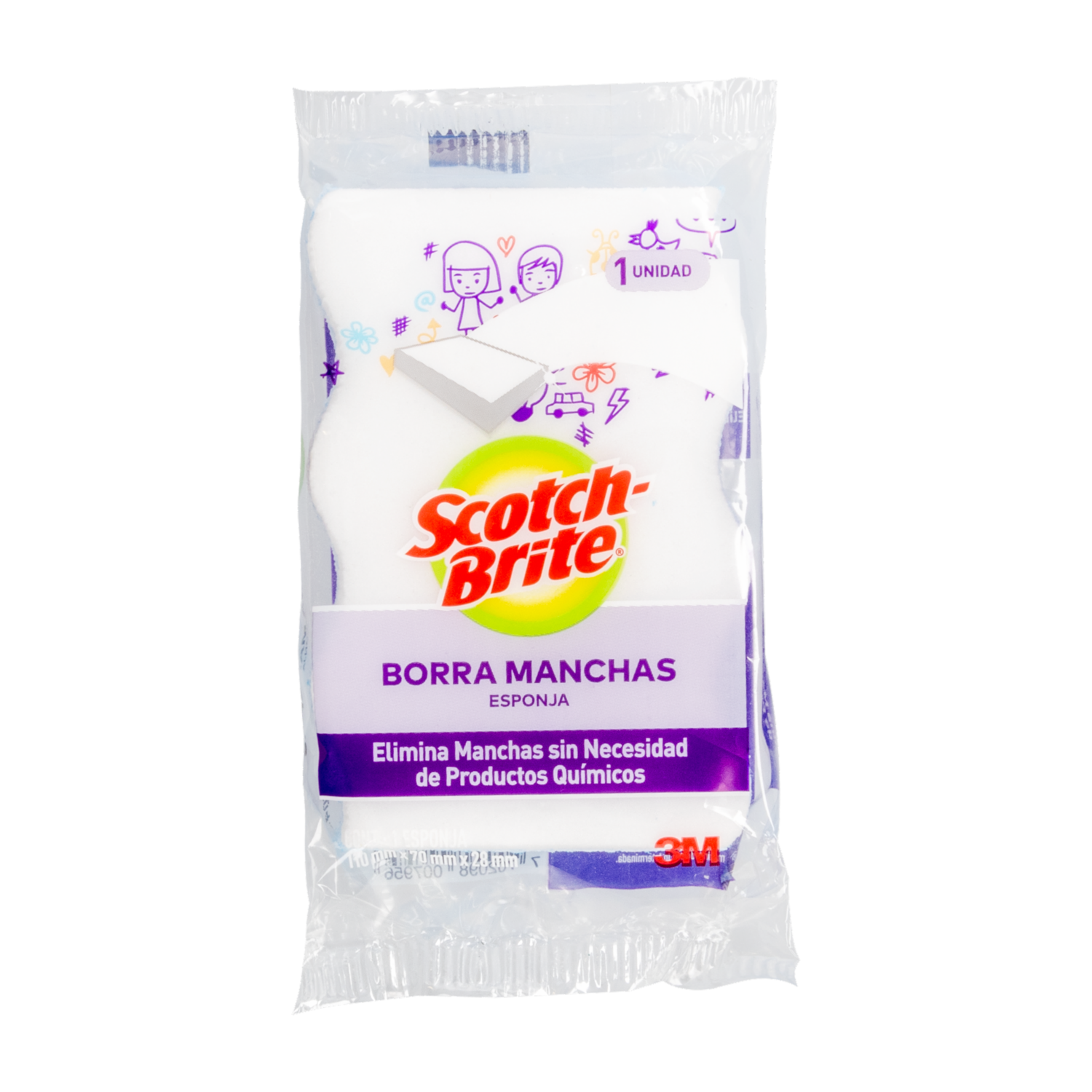 Esponja Borra Manchas SCOTCH-BRITE Unidad