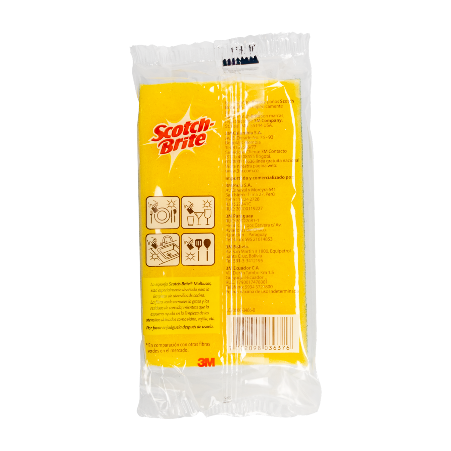 Esponja Multiusos SCOTCH-BRITE Unidad
