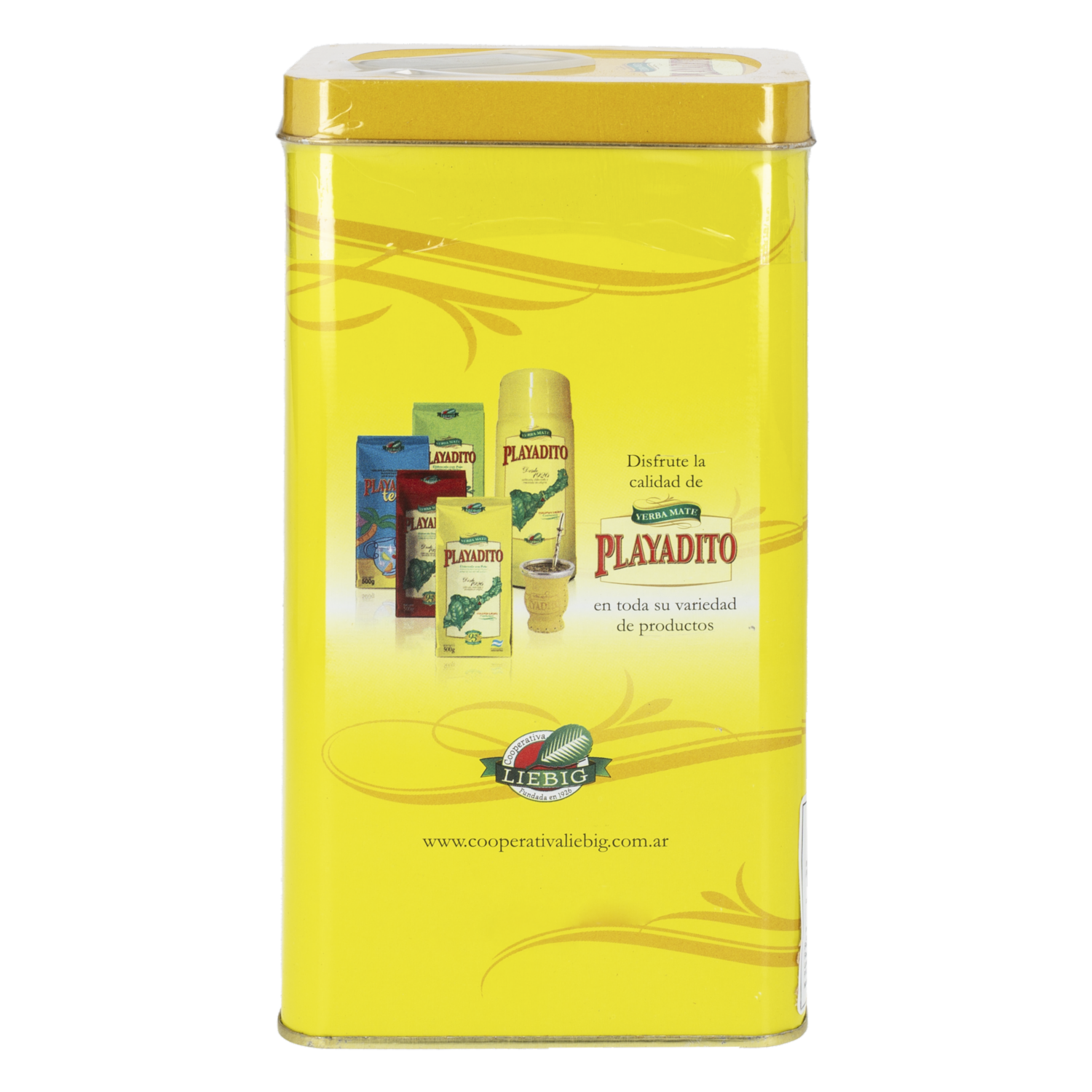 Yerba Mate Con Palo En Lata PLAYADITO 500 G