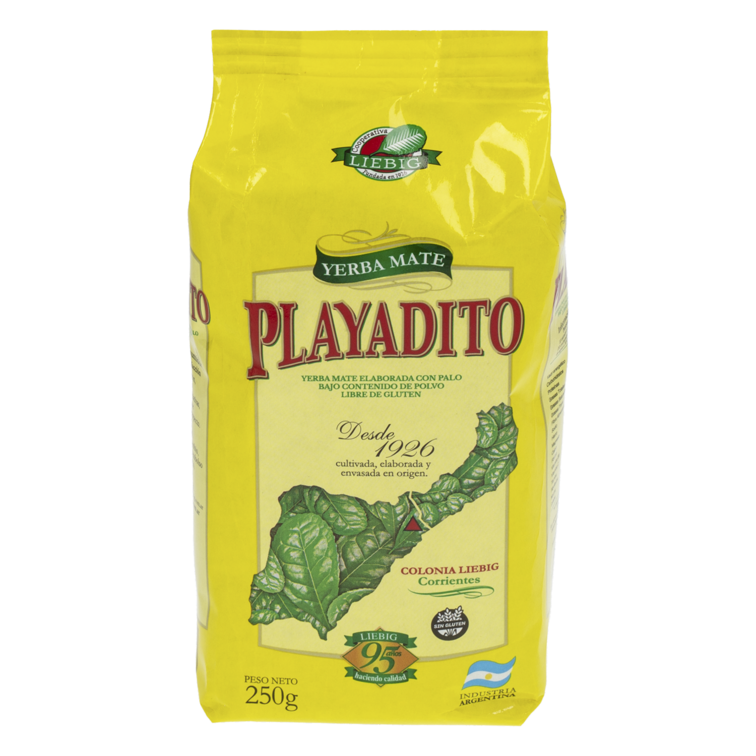 Yerba Mate Con Palo PLAYADITO 250 G
