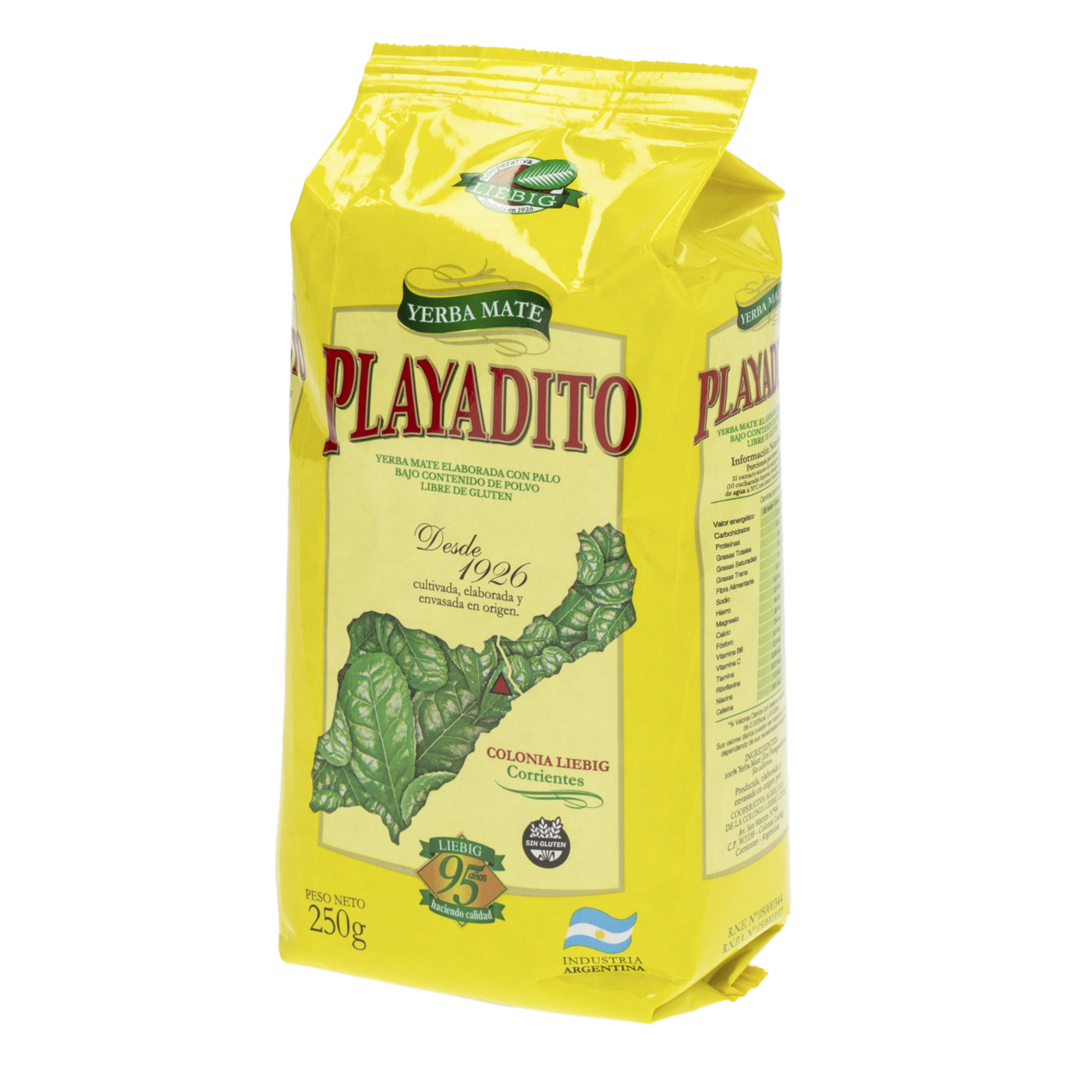 Yerba Mate Con Palo PLAYADITO 250 G