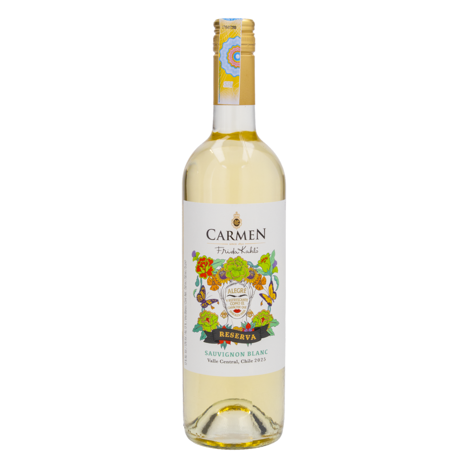 Vino Blanco Sauvignon Blanc FRIDA KAHLO 750 Ml