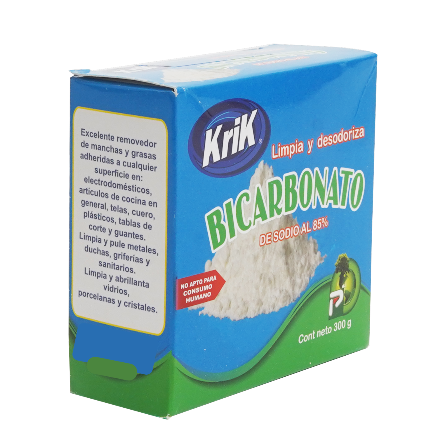 Limpiador Bicarbonato De Sodio KRIK 300 G