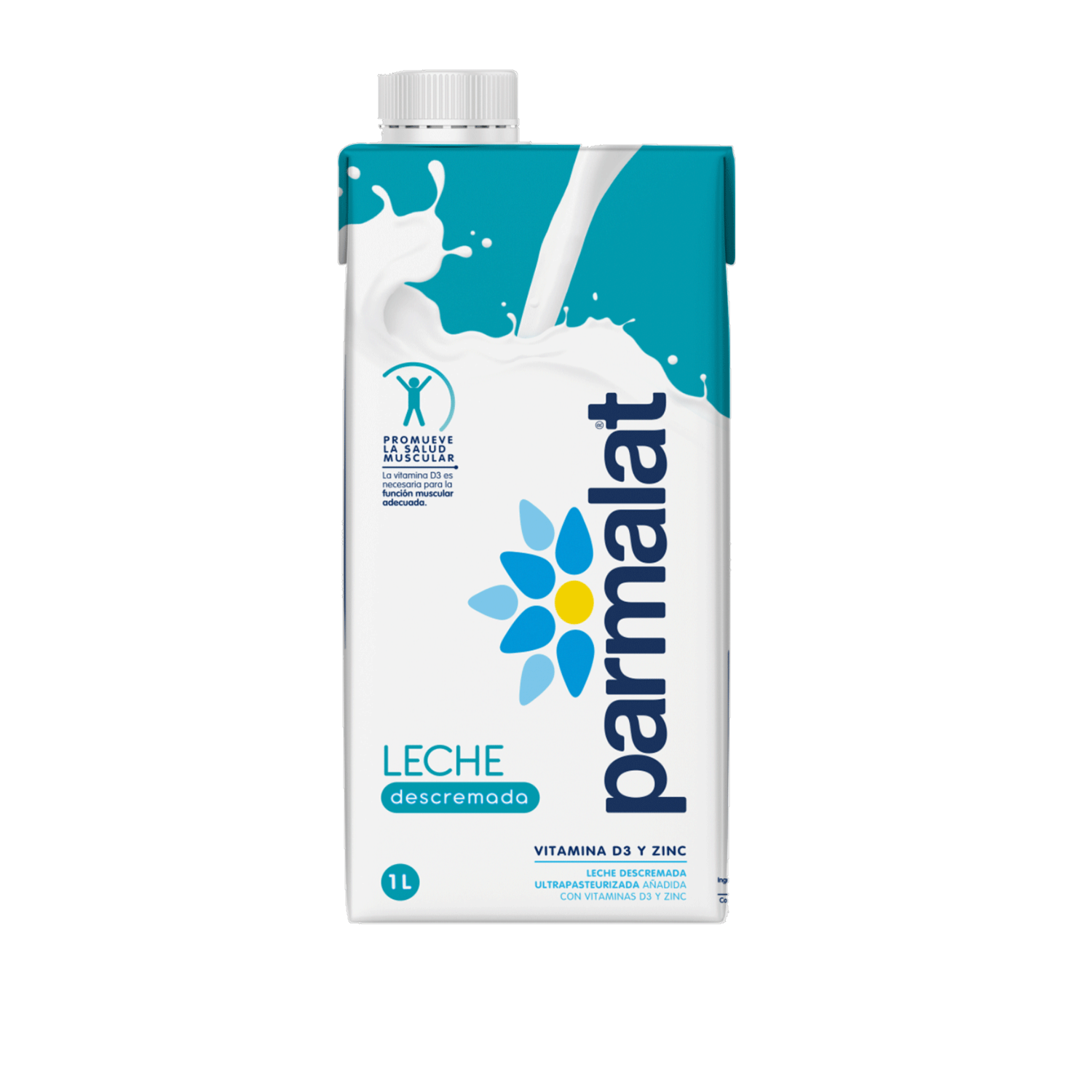 Leche Descremada Ultra pasteurizada PARMALAT 1000 Ml