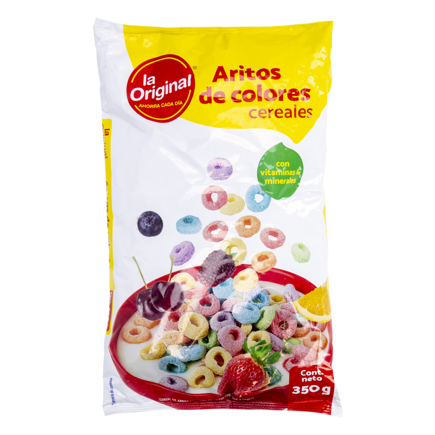 Cereal Aritos Frutales LA ORIGINAL 350 G