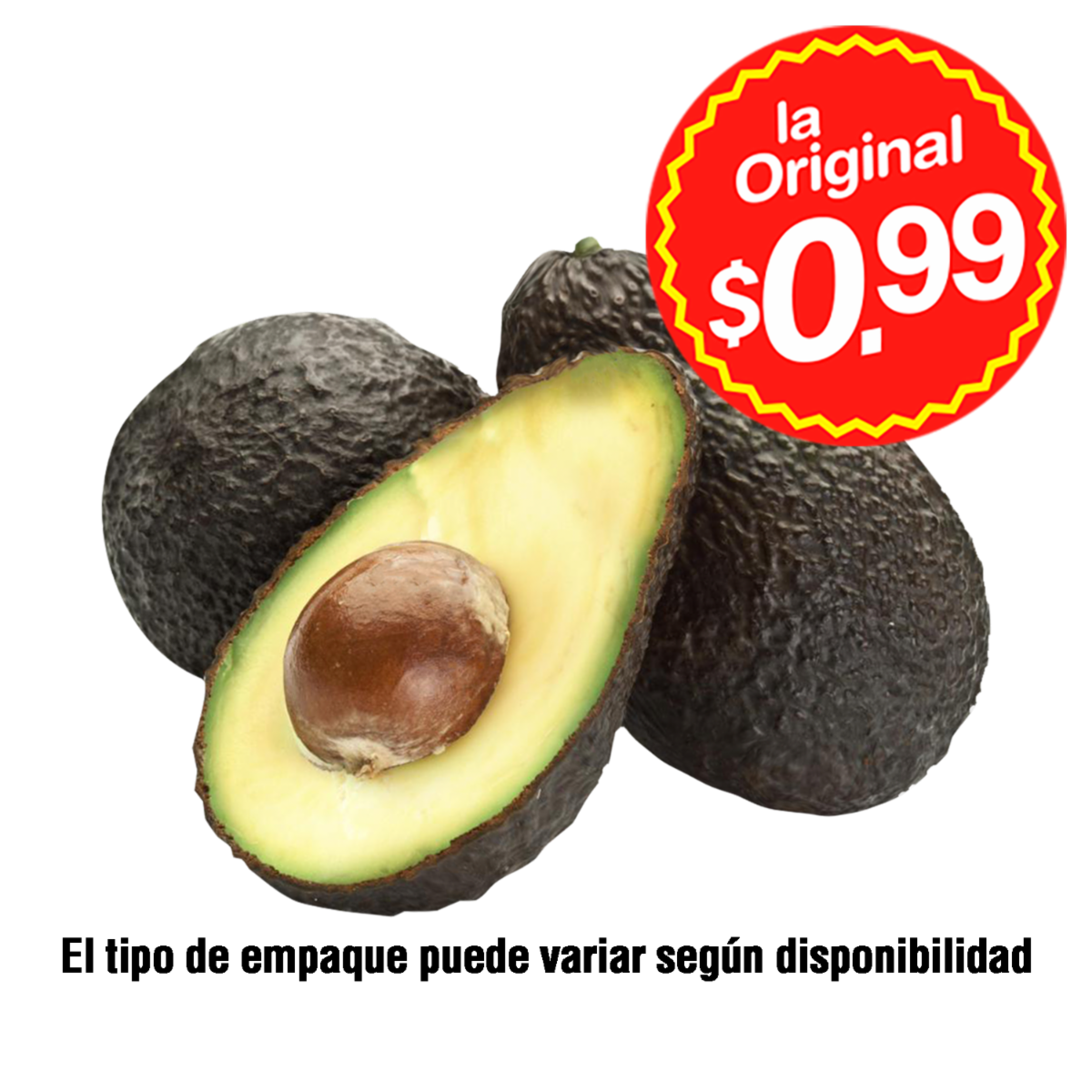 Aguacate Hass LA ORIGINAL 800 G