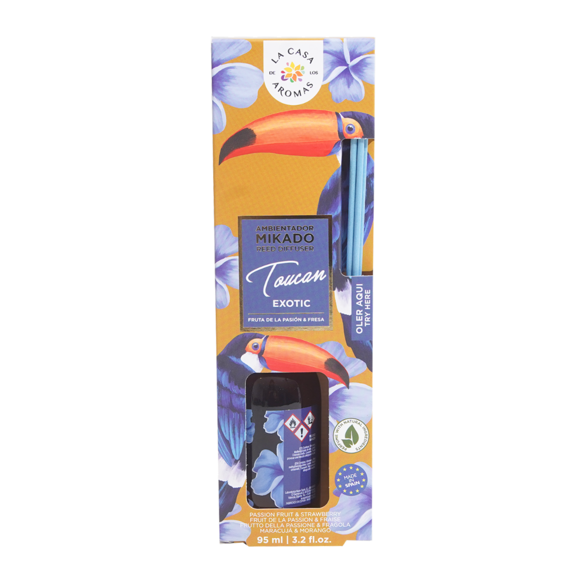 Ambientador Mikado Tucán Exotic LA CASA DE LOS AROMAS 95 Ml