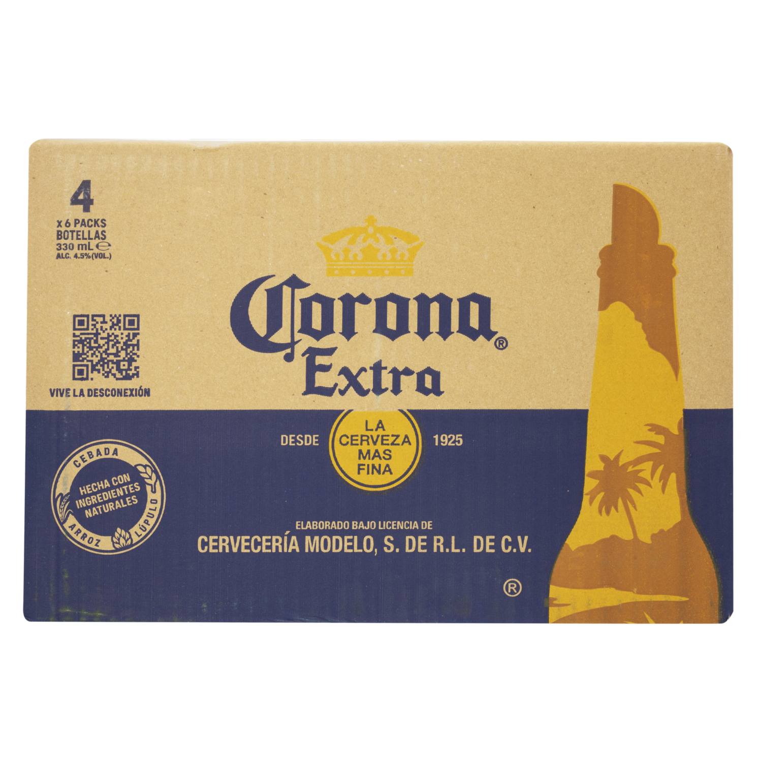 Cerveza Importada CORONA 24 X 330 Ml