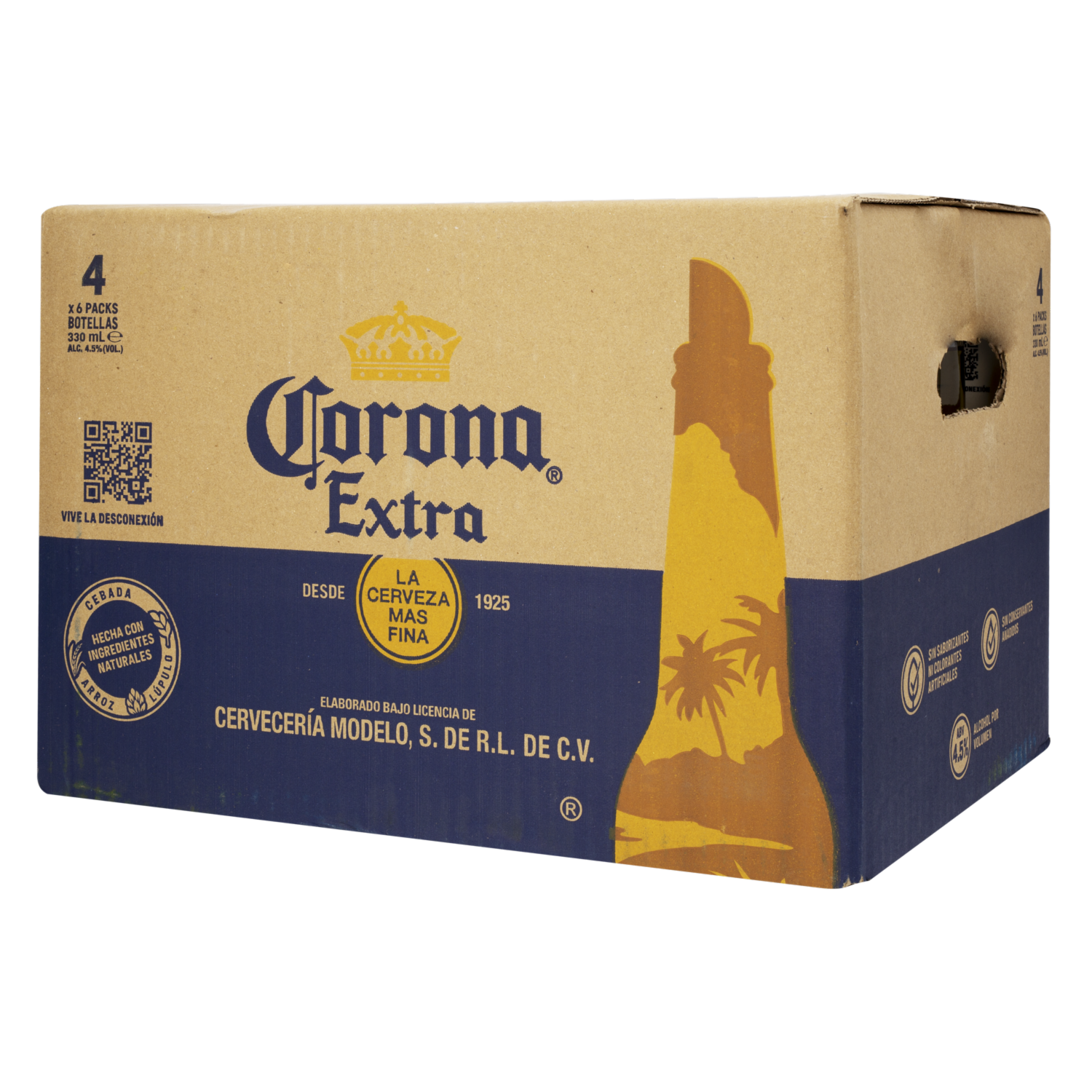 Cerveza Importada CORONA 24 X 330 Ml