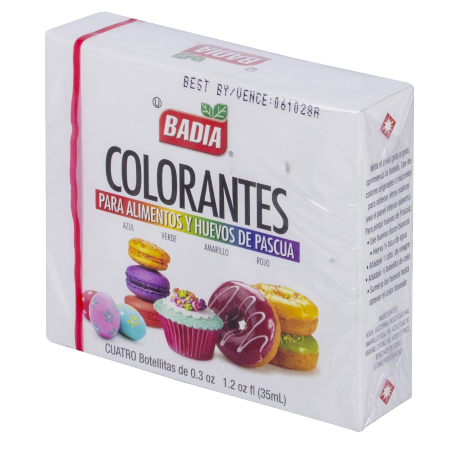 Colorante Para Alimentos Y Huevos De Pascua BADIA 35 Ml