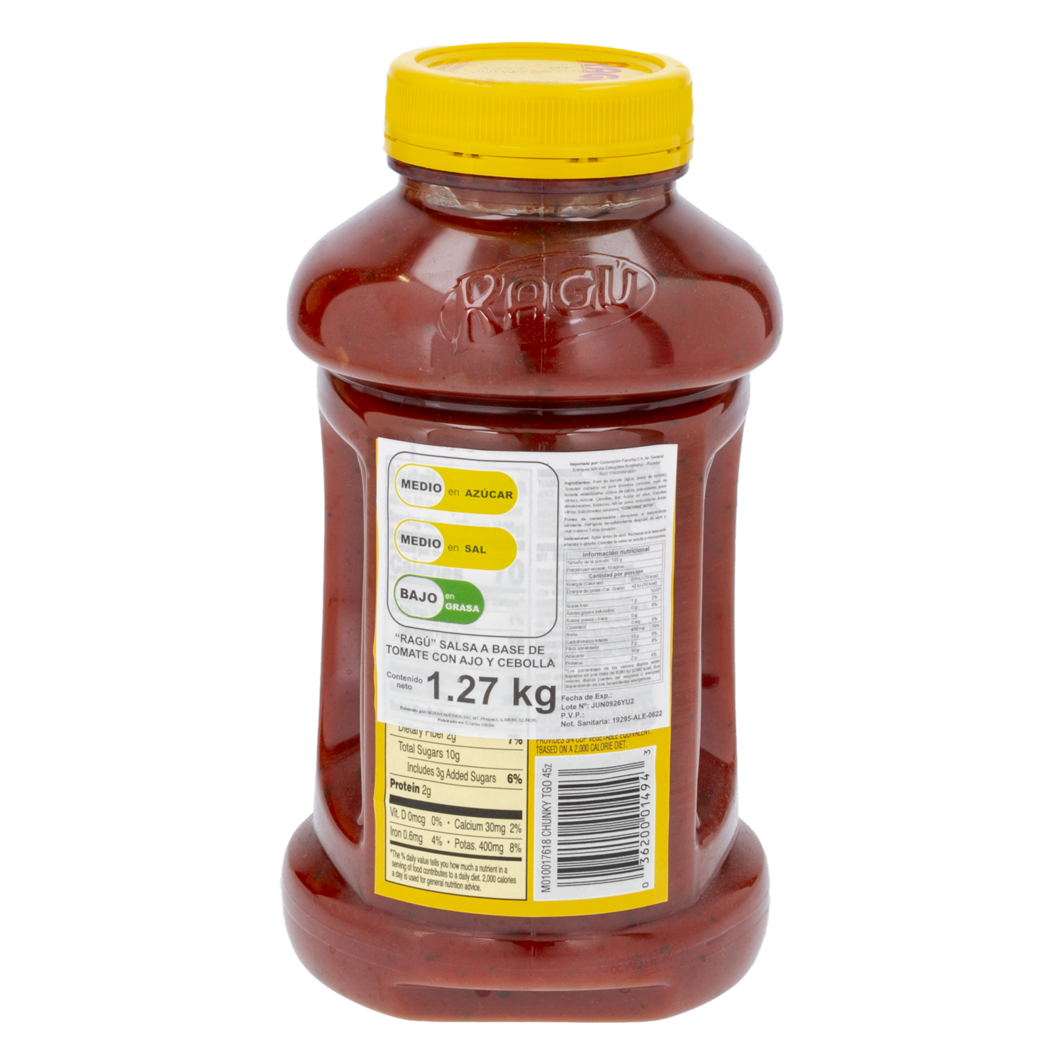 Pasta De Tomate Chunky RAGÚ 1270 G