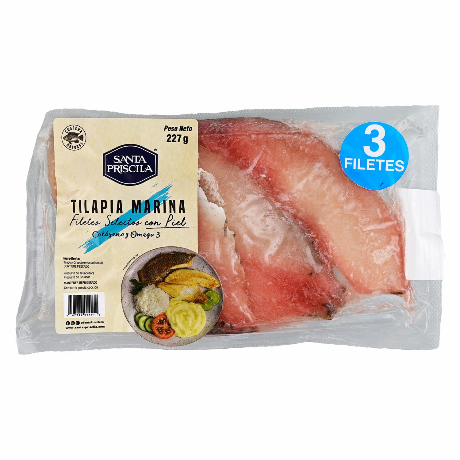 Filete De Tilapia Skin Pack SANTA PRISCILA 227 G