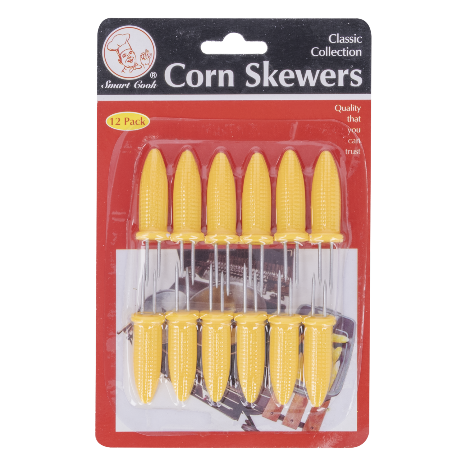 Pincho Para Maíz Plástico HOME ESSENTIALS Unidad
