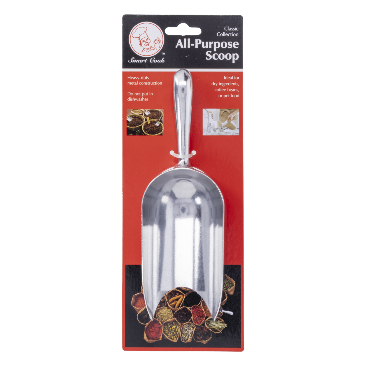 Cuchara Para Hielo Metálica HOME ESSENTIALS Unidad