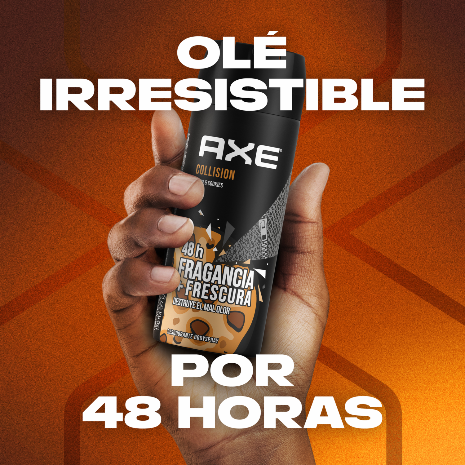 Desodorante En Aerosol Ice Collision AXE 150 Ml