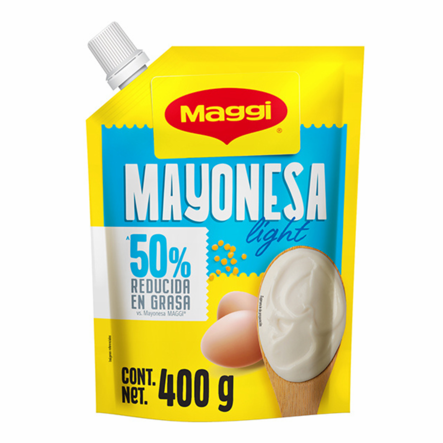 Mayonesa Reducida En Grasa MAGGI 400 G