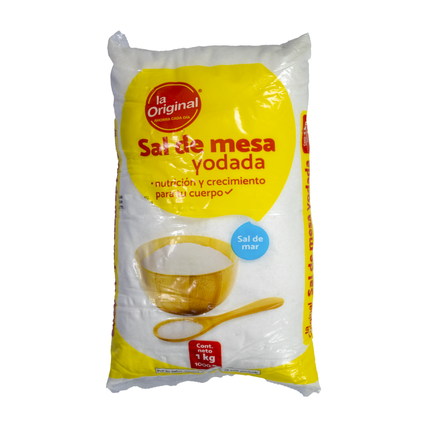 Sal Yodada Sin Flúor LA ORIGINAL 1000 G