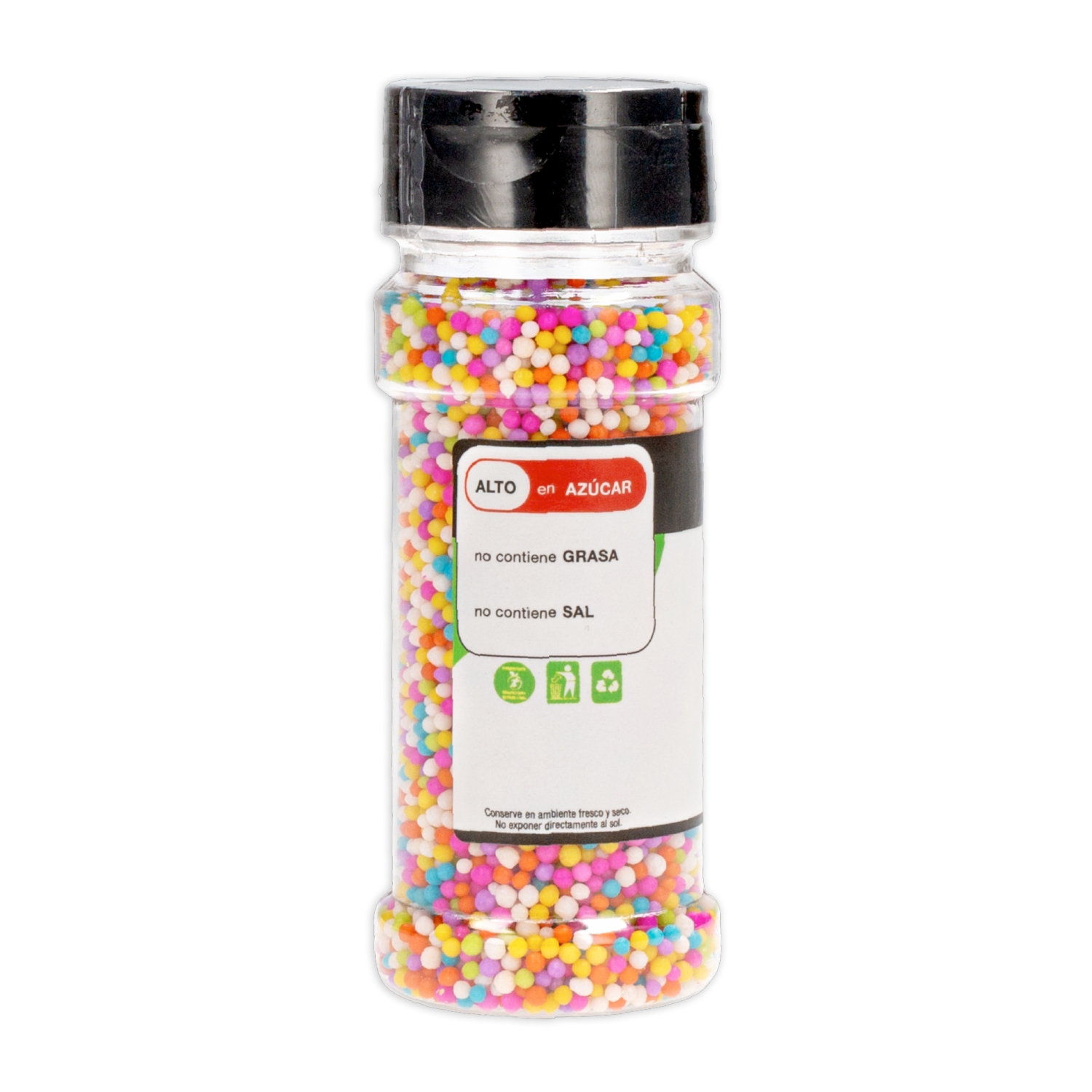 Grageas De Colores En Frasco EL ARTESANAL 85 G