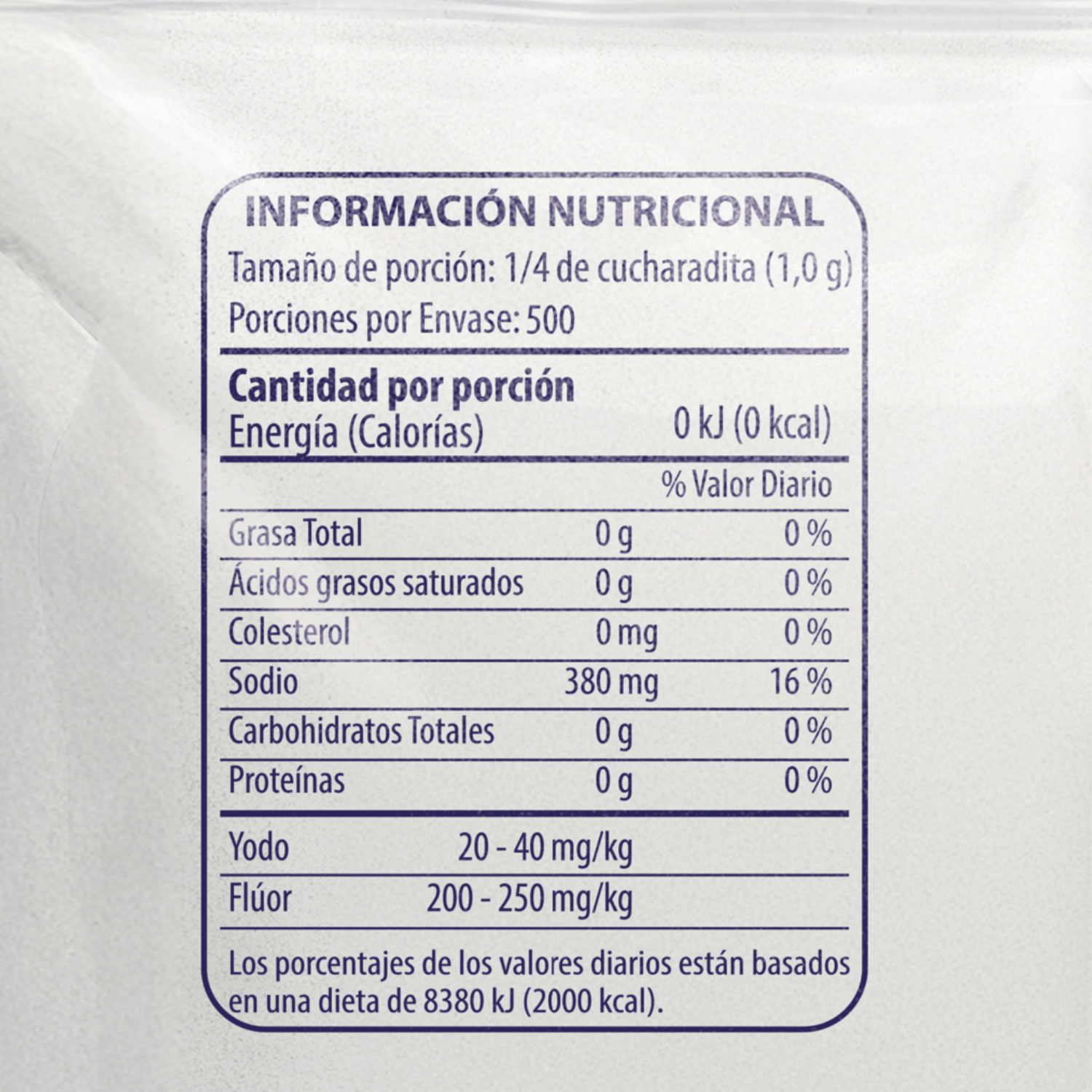 Sal Yodada CRIS-SAL 500 G