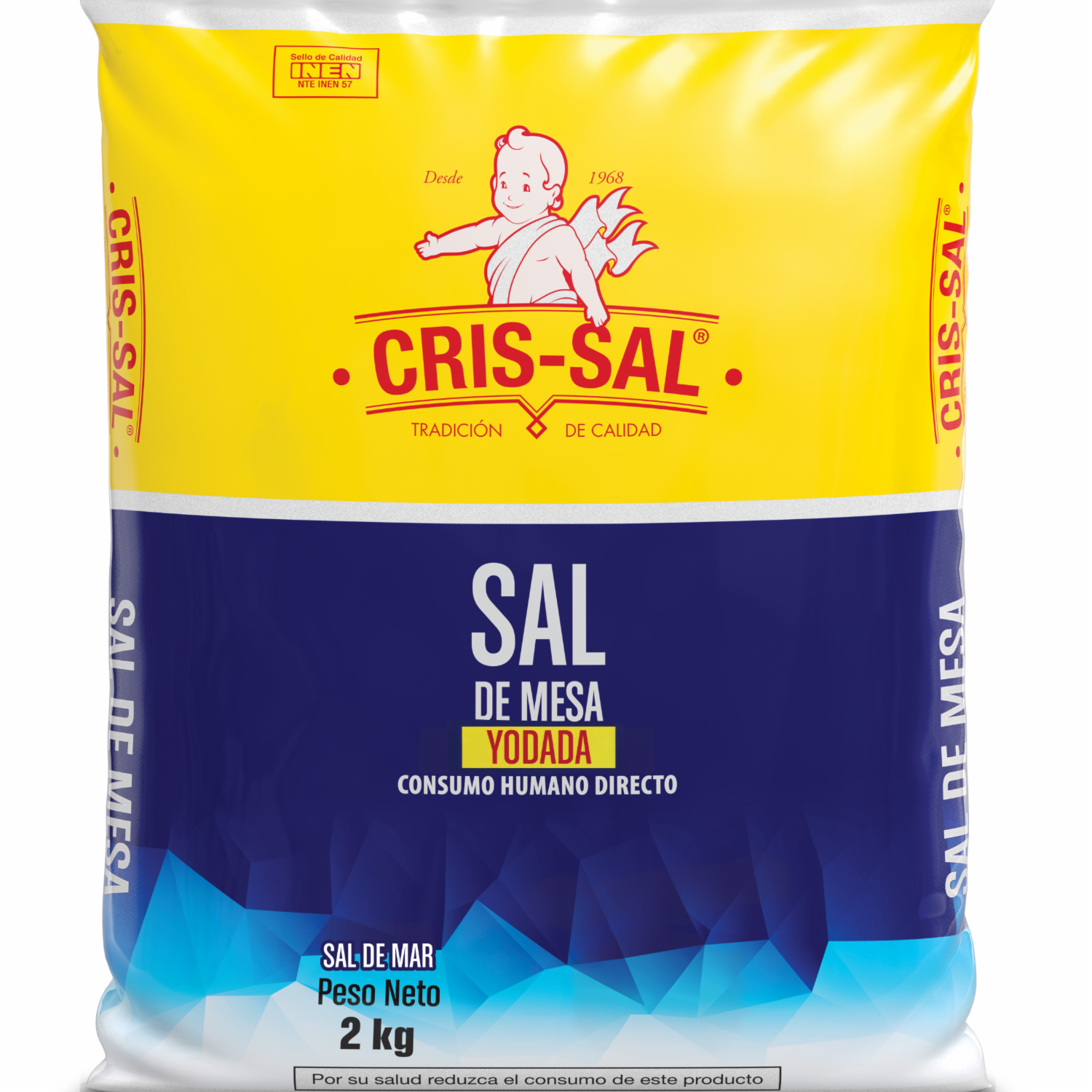 Sal Yodada Sin Flúor CRIS-SAL 2000 G