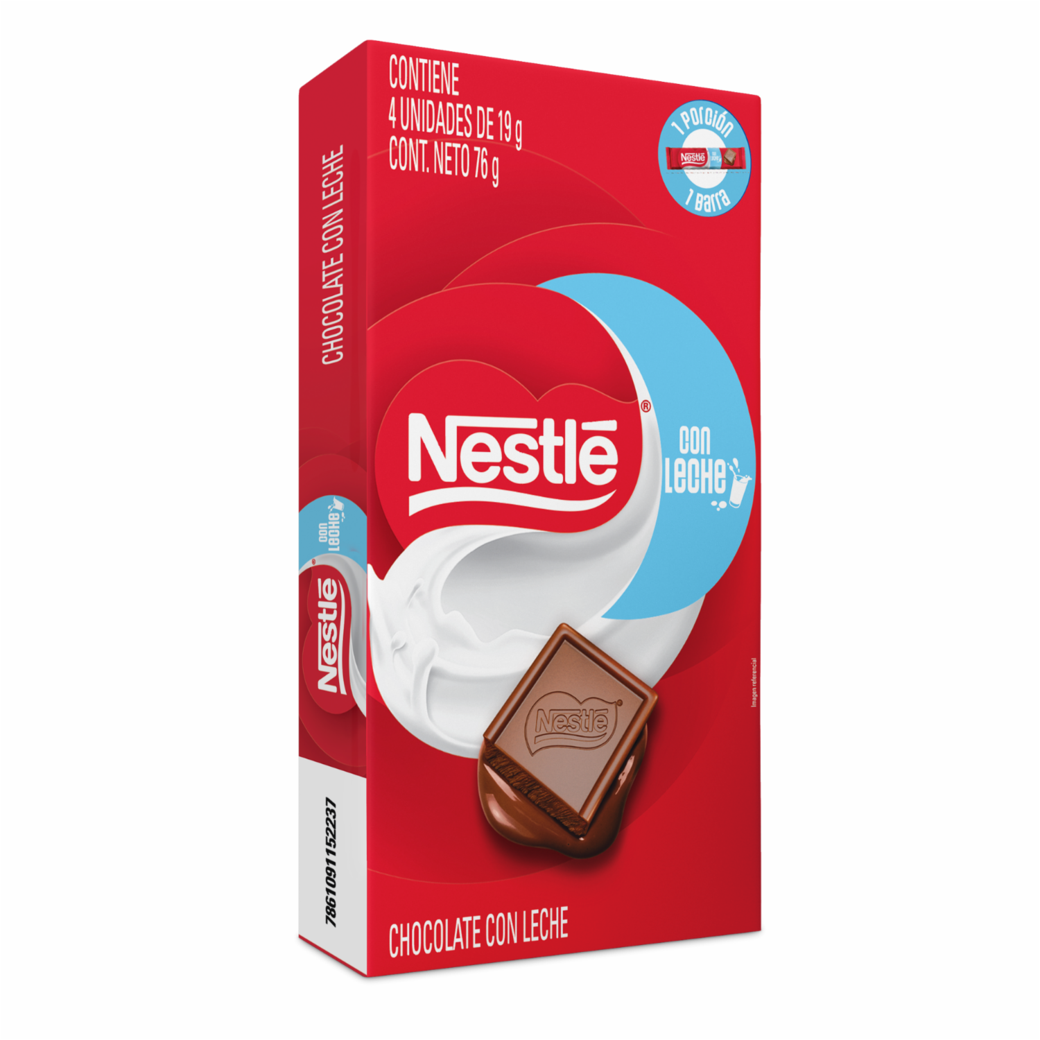 Chocolate En Tableta Con Leche NESTLÉ 76 G