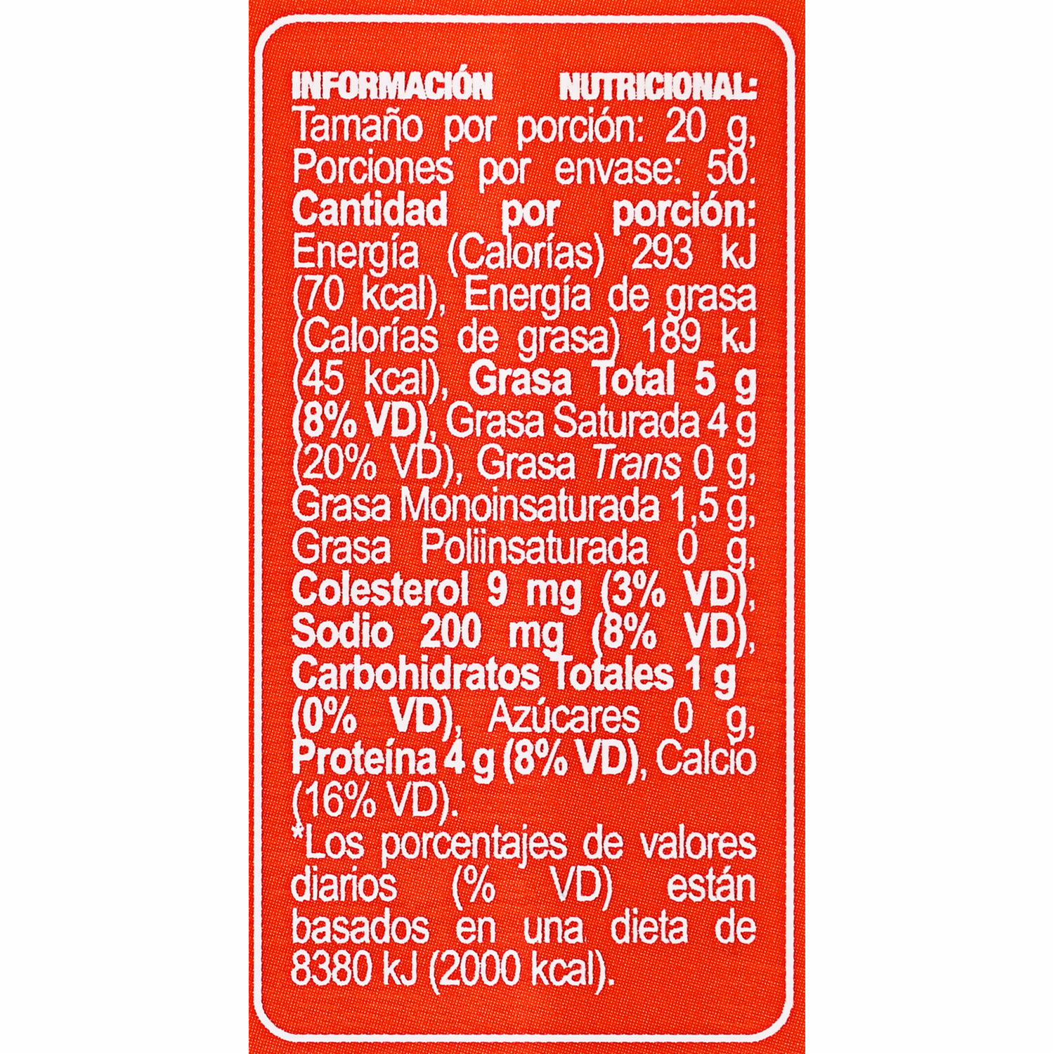 Queso Americano Rebanado SUPERMAXI 1000 G