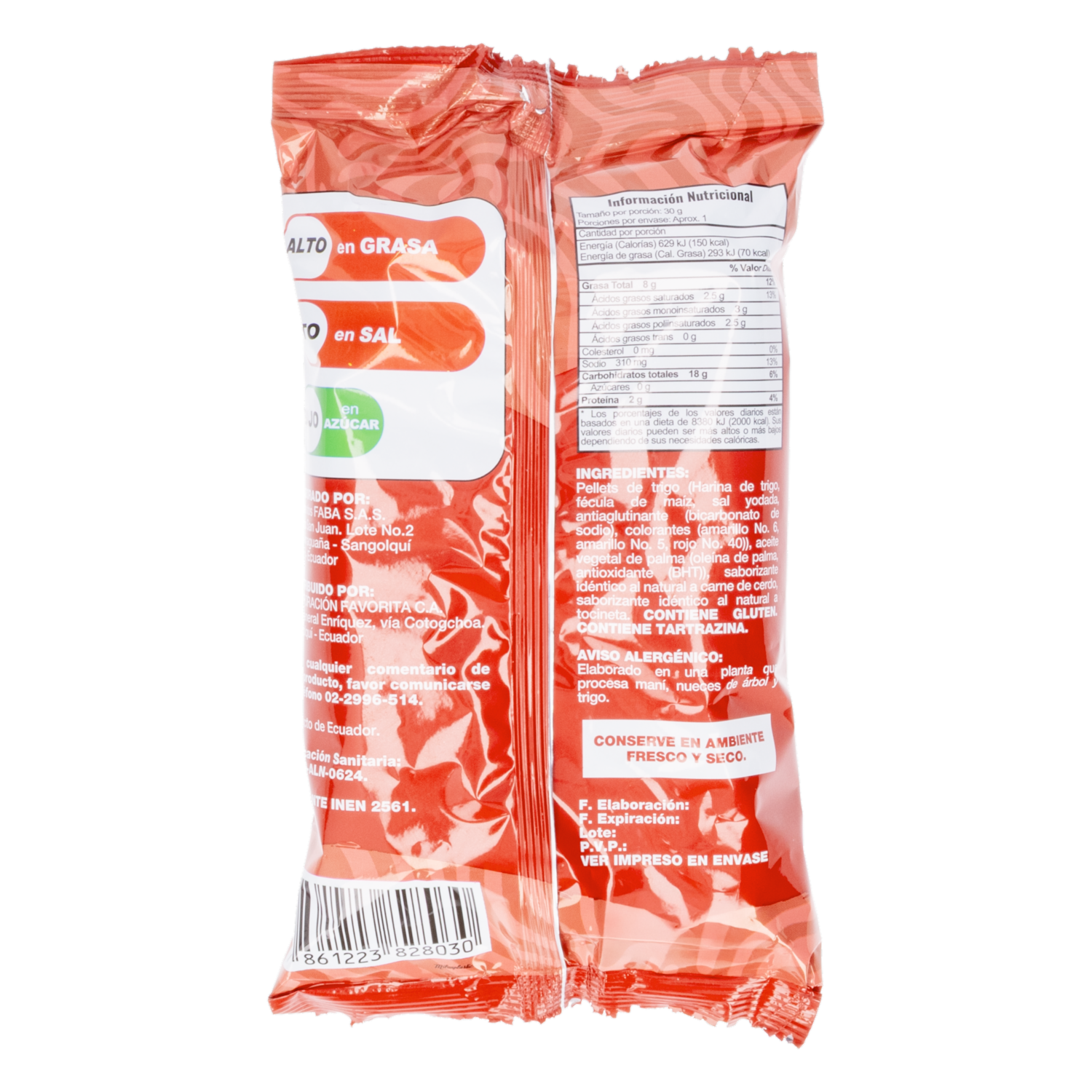 Tocinetas Bocaditos De Trigo Sabor Tocino EL ARTESANAL 40 G