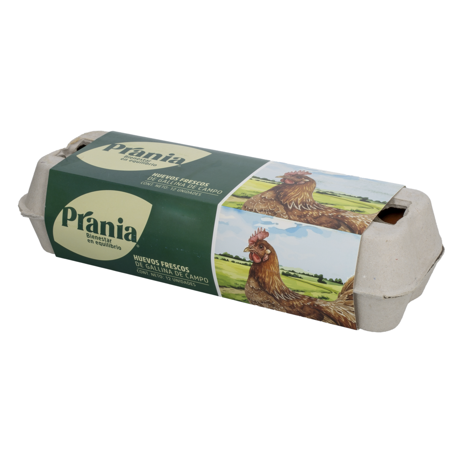 Huevos De Gallina De Campo PRANIA X 12 Uds