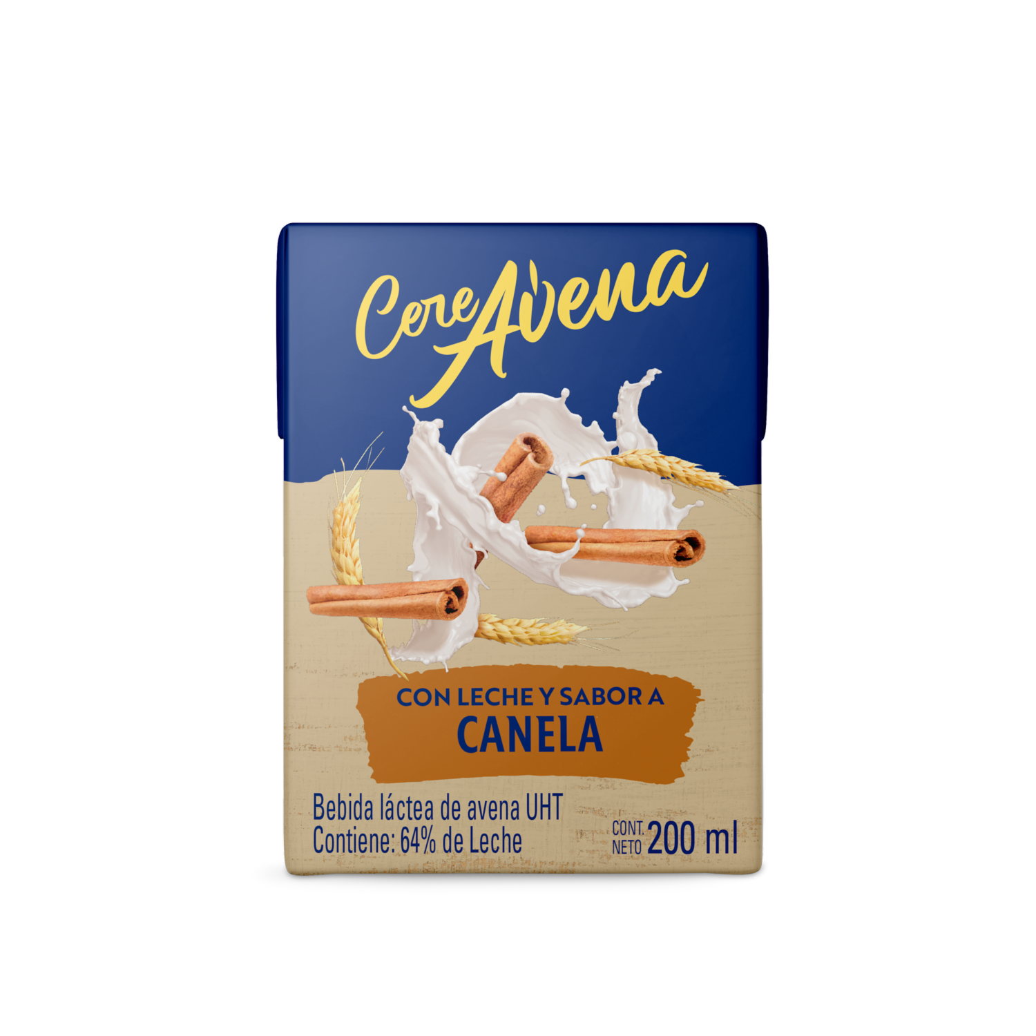 Bebida De Avena Con Leche Sabor A Canela CEREAVENA 200 Ml